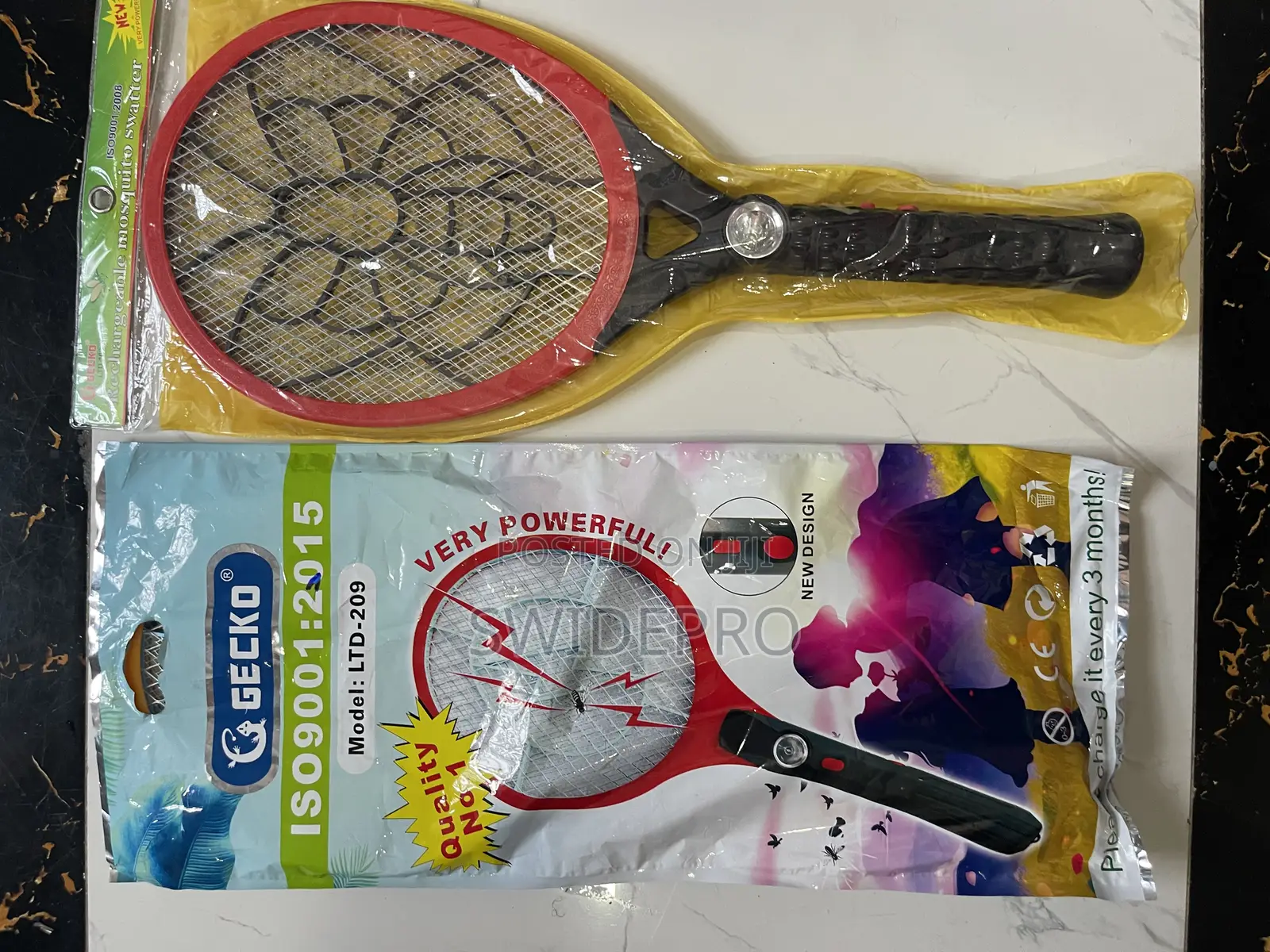 Rechargeable Electric Mosquito  Bat Swatter, Insect Killer