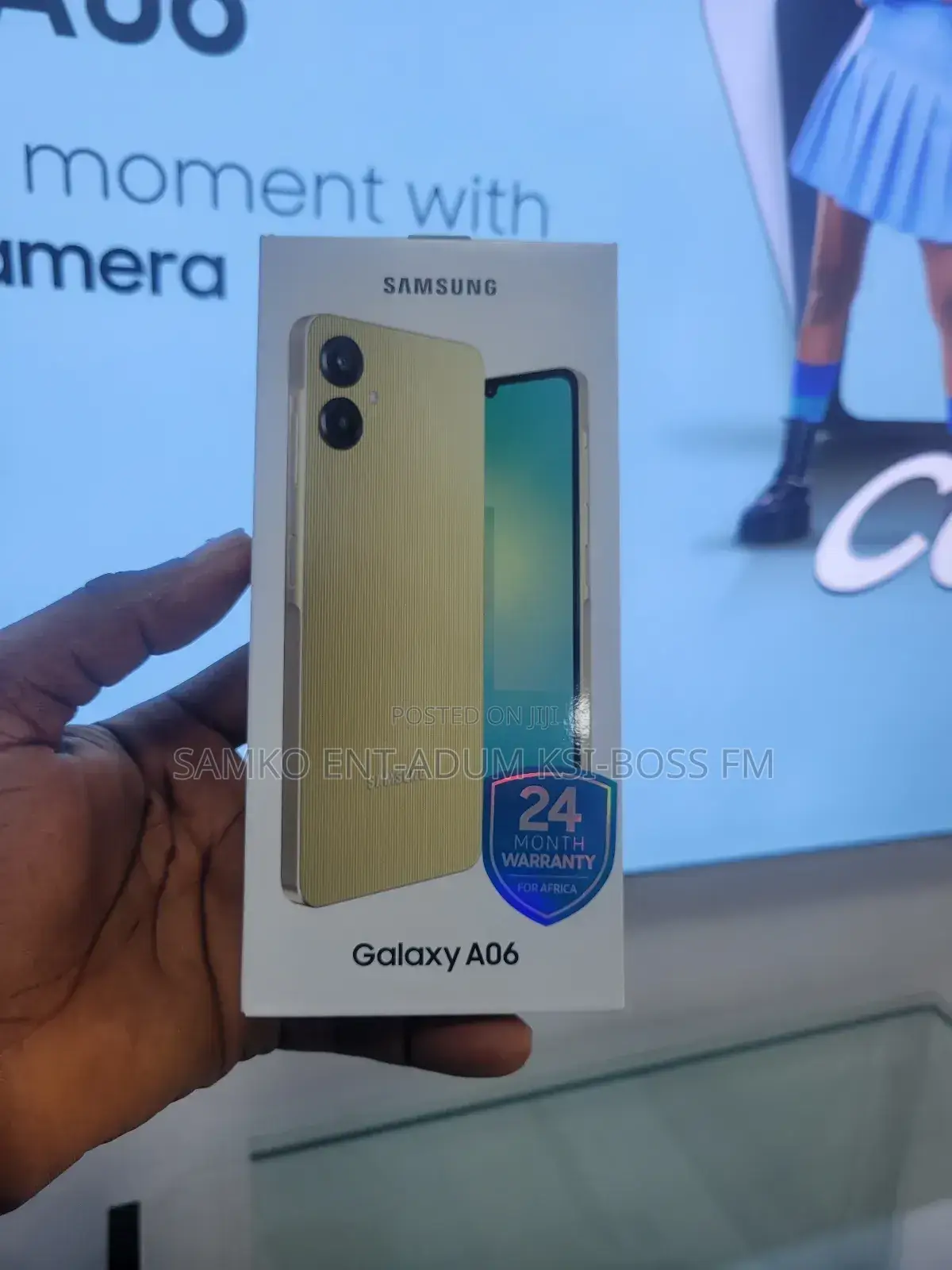 New Samsung Galaxy A06 64 GB Gold