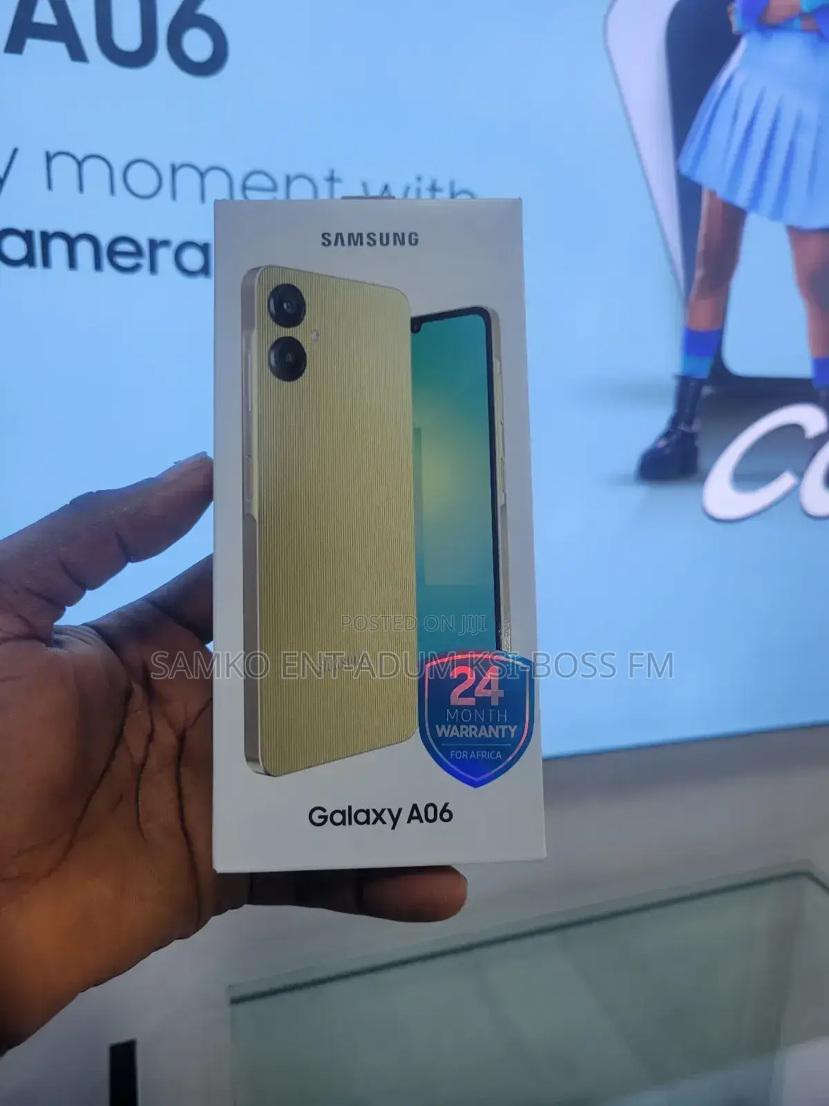 New Samsung Galaxy A06 64 GB Gold