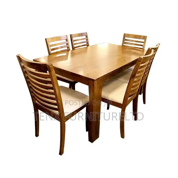 Dining Set (Rustic Brown)
