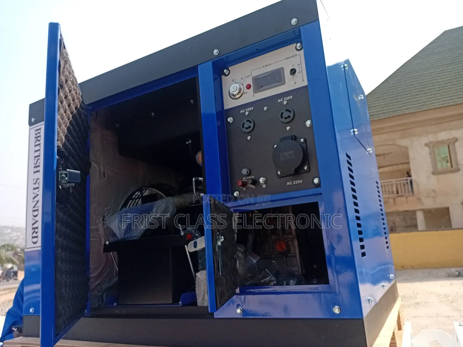 High Capacitated Generator Perkins 16500wax Generator Good