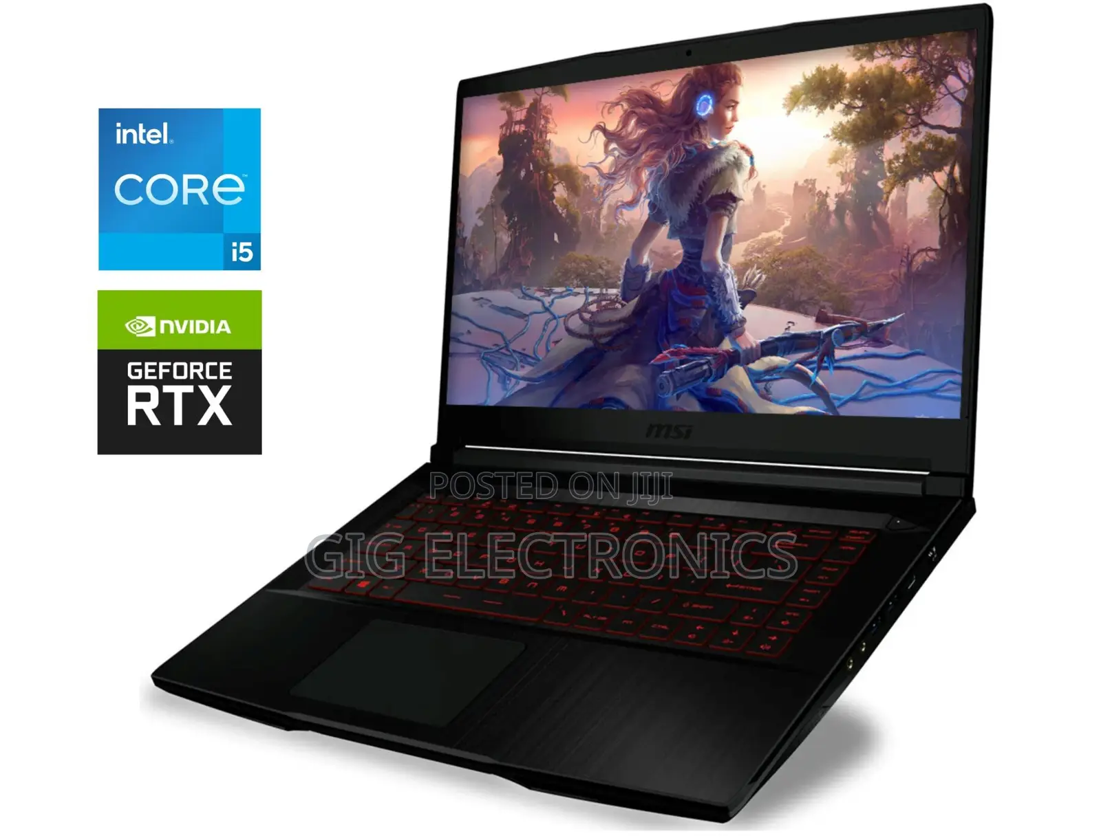 New Laptop MSI GF63 16GB Intel Core I5 SSD 512GB