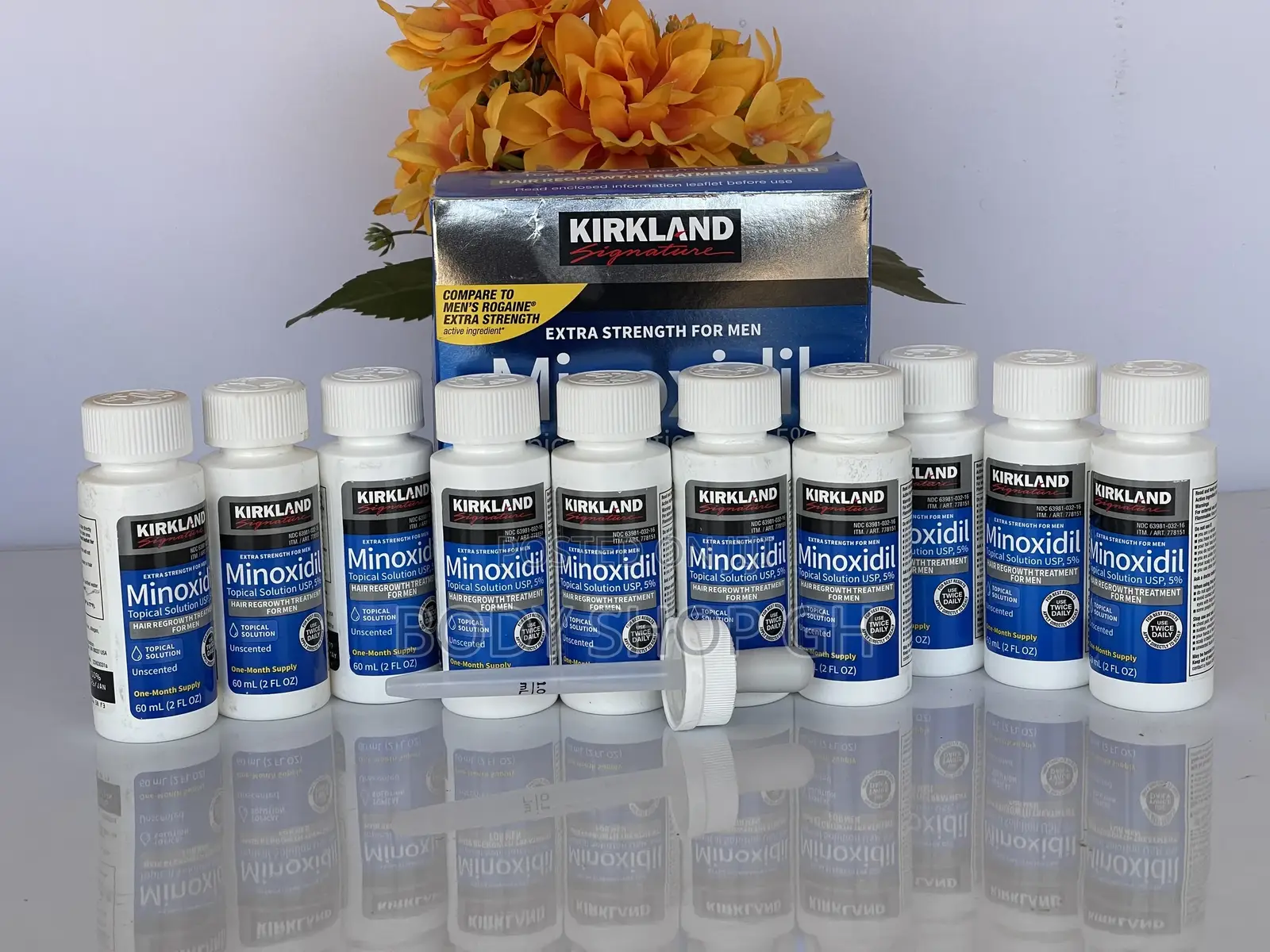 100% Original Kirkland Minoxidil / Undiluted/ Extra Strength