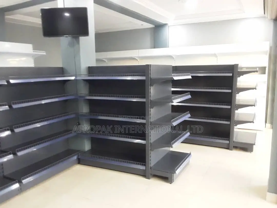 Heavy Duty End Unit Shelves for Supermarkets and More