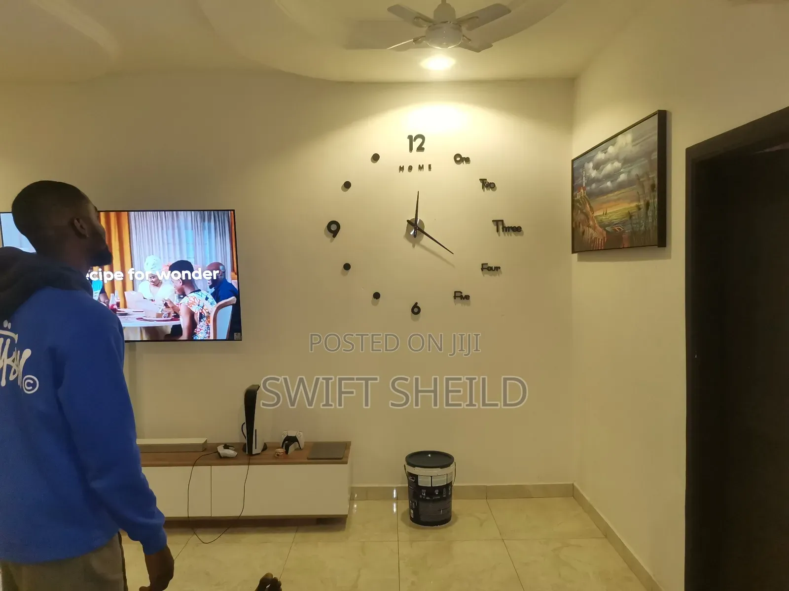 Live Picture Working 3d Clock