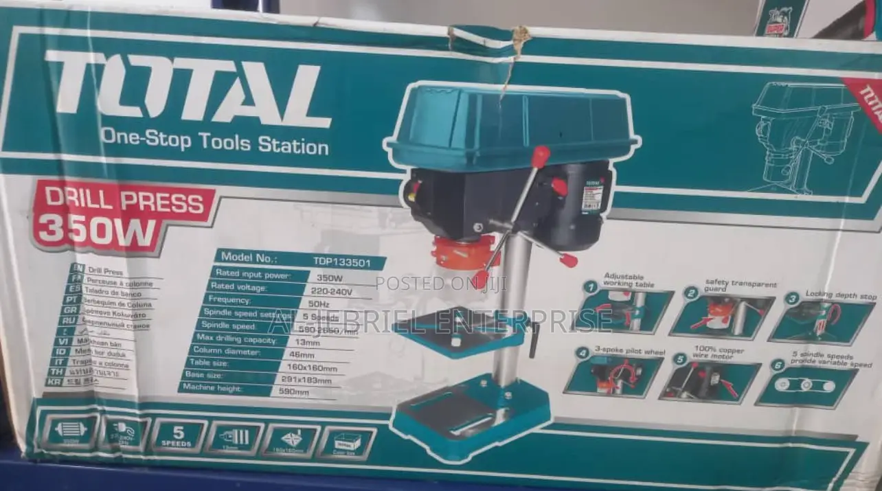 Total Drill Press 350 Watts