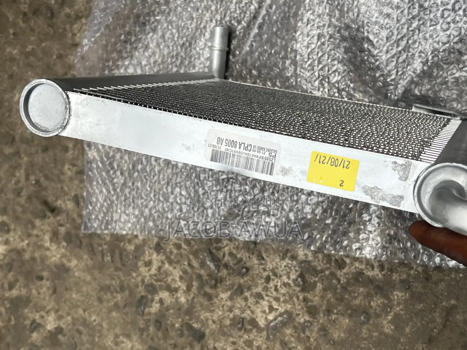 Rover Range Velar 2017 Aluminum Intercooler Aux Radiator