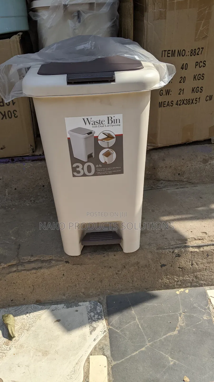 30LTRS Foreign Pedal Dustbin