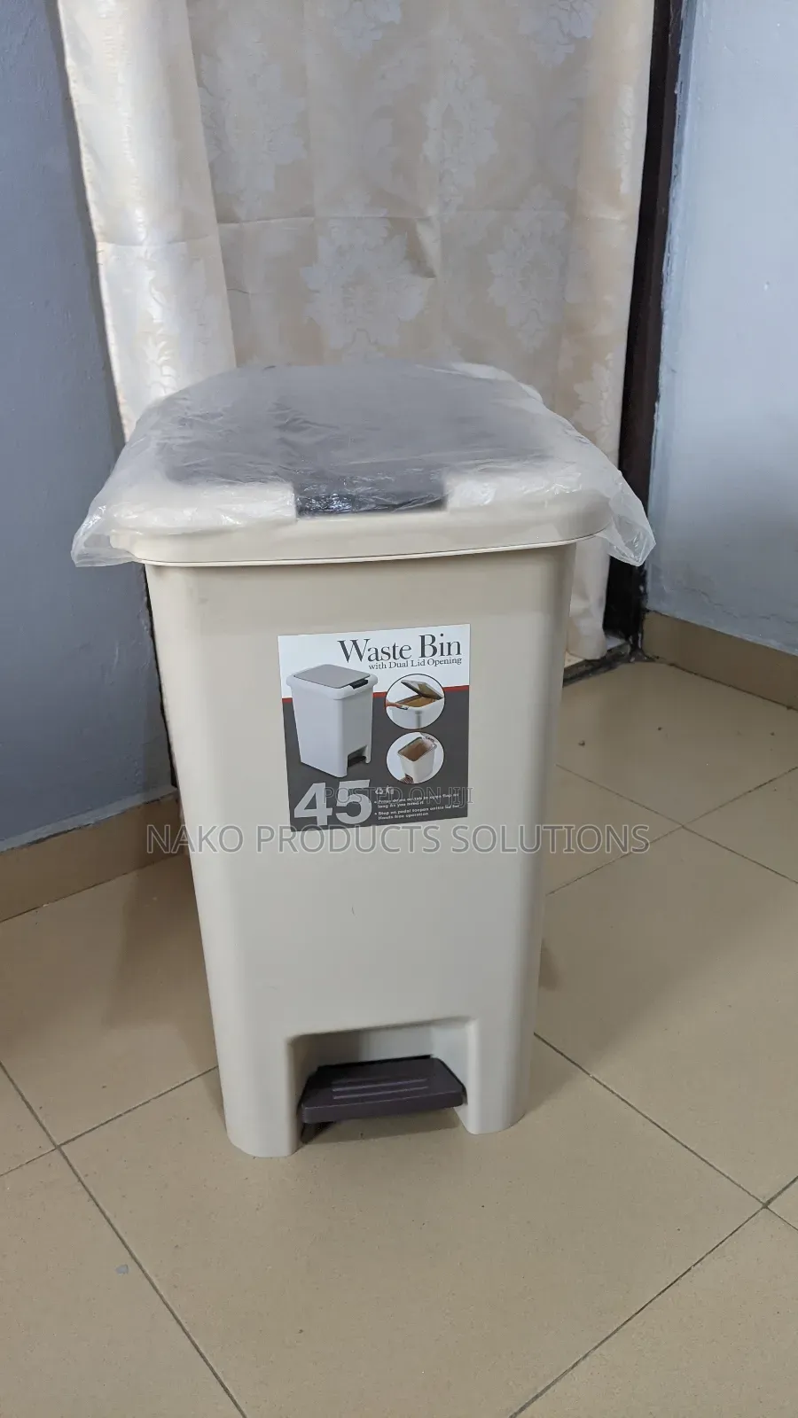 45ltrs Foreign Pedal Dustbin (45L Pedal Dustbin)