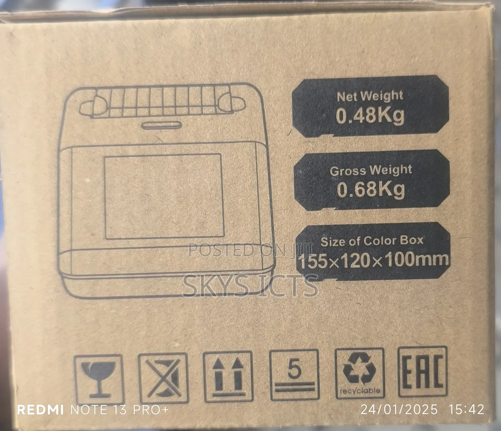 Thermal Printer and Led Display for Counting Machine