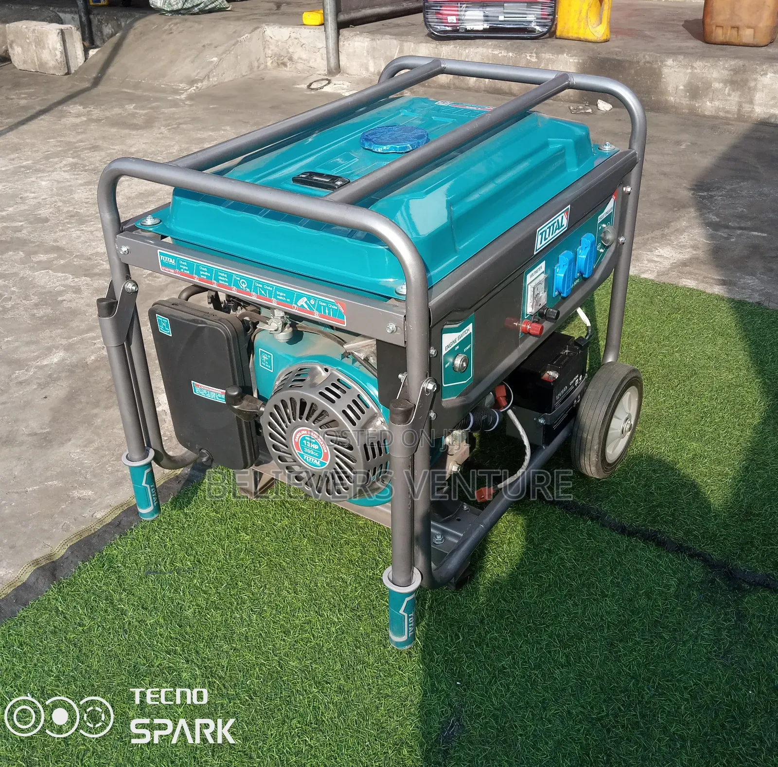 Total Effective Keystart Generator 10kva Generator Petrol