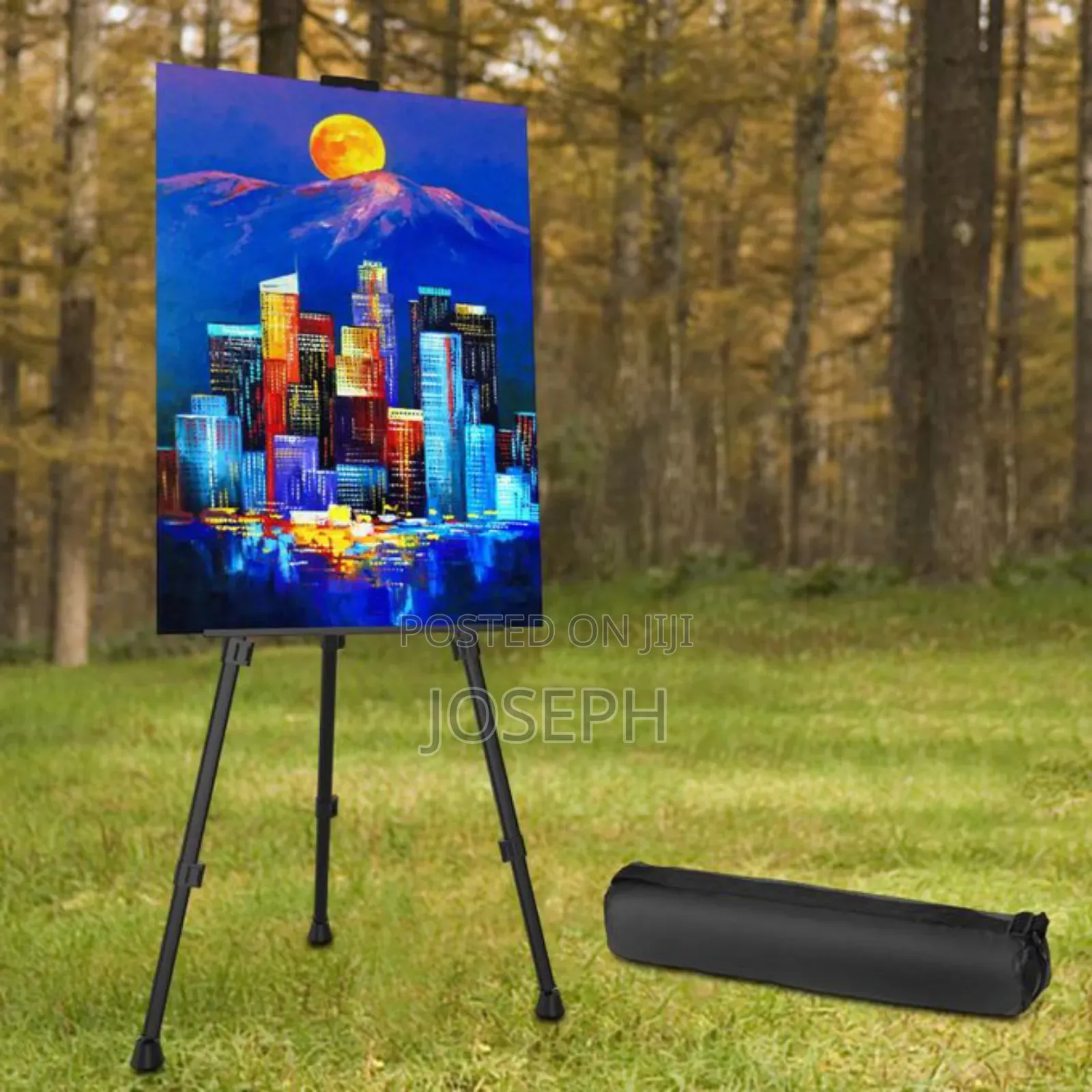 Art Easel Adjustable Black