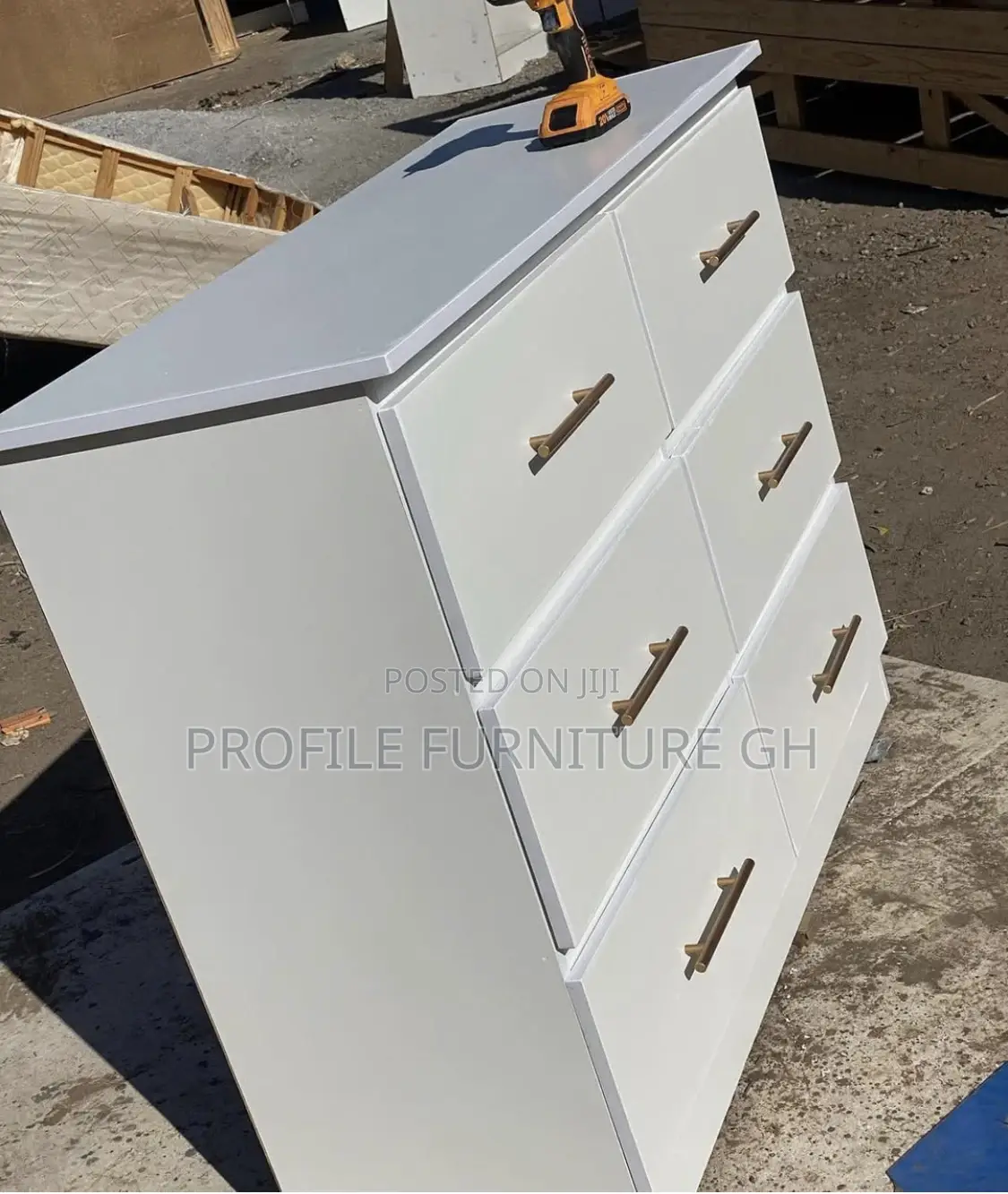 MBF Foreign Plywood Six Drawers
