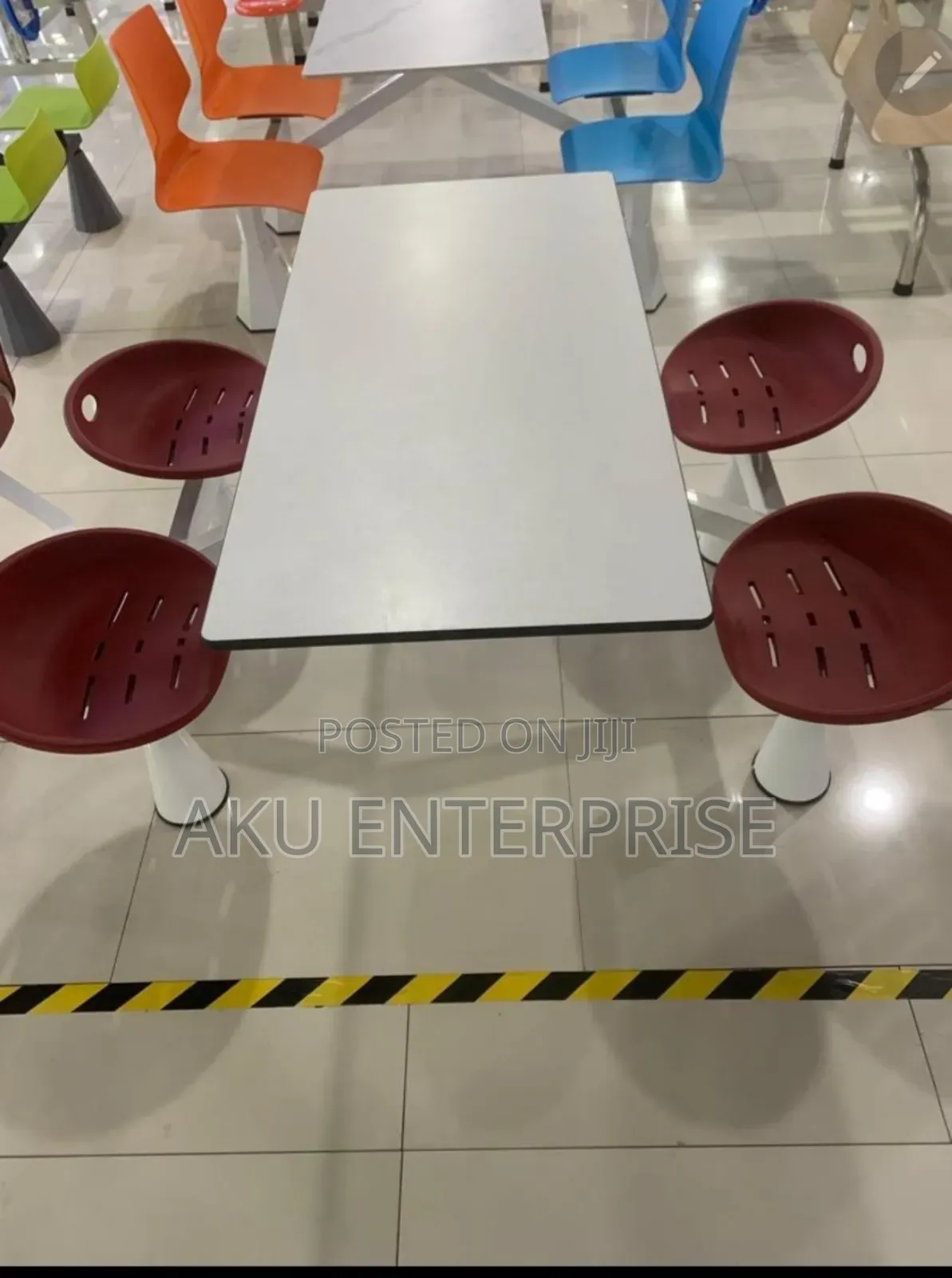 Dinning School Canteen Restaurant Lunch Room Table and Chair