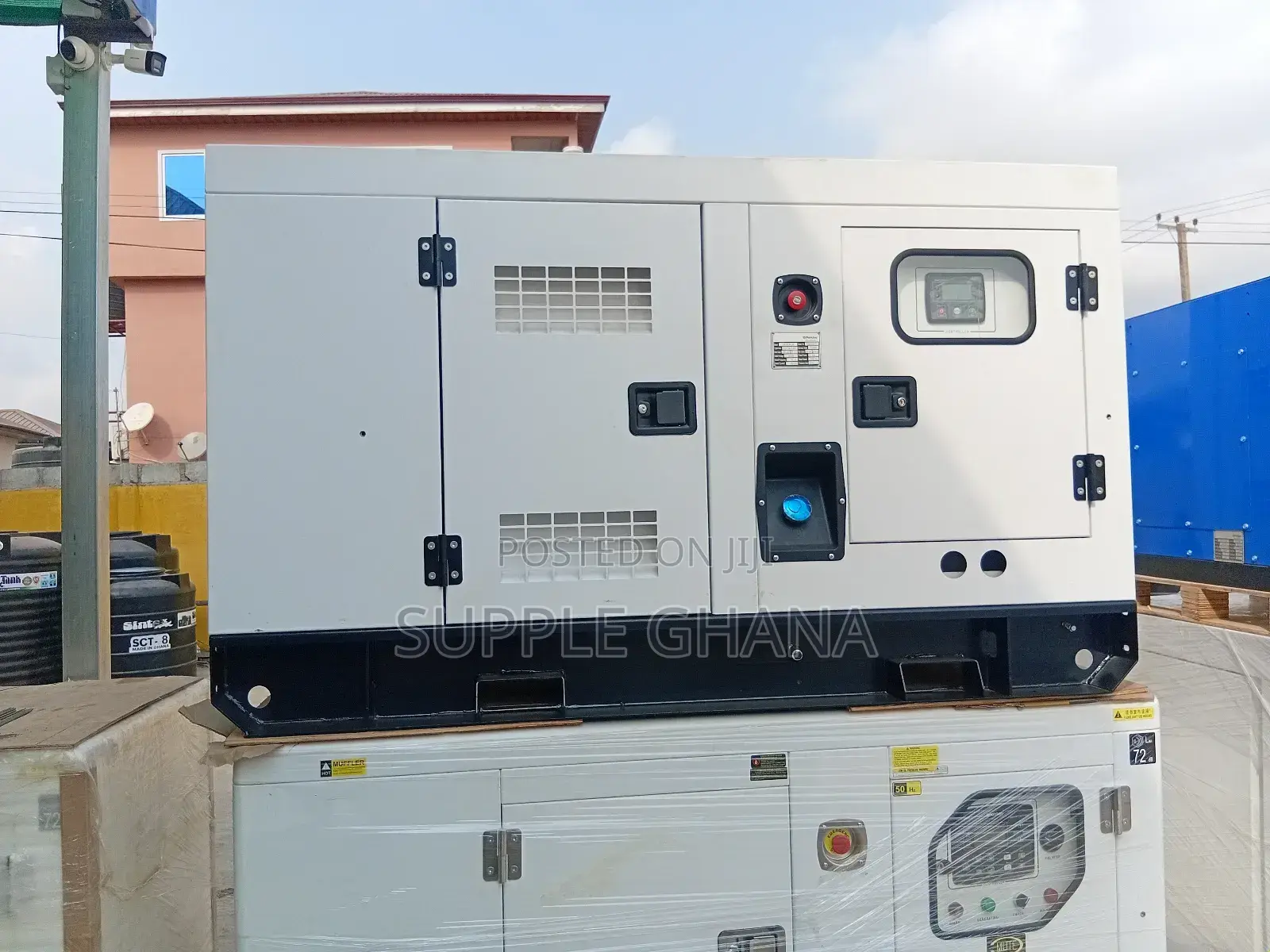 White 35kva Perkins Diesel Engine Generator