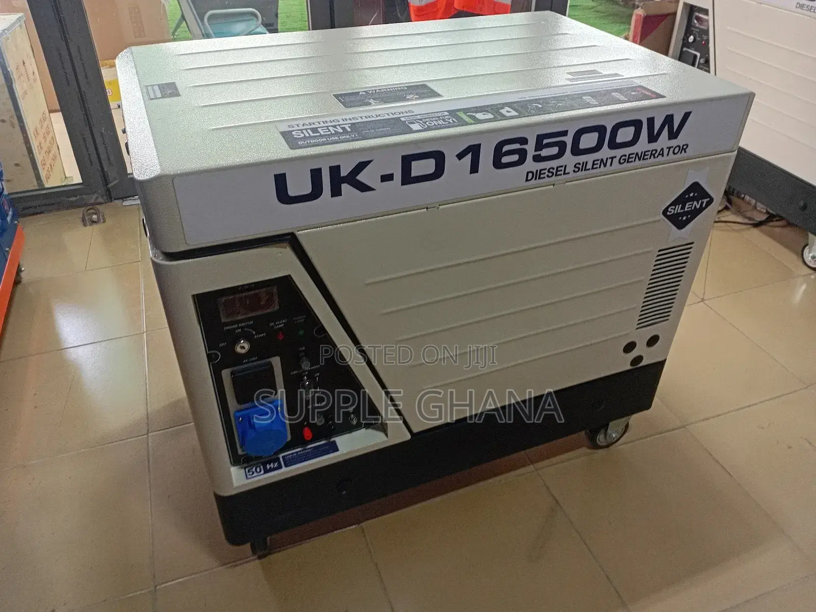Exterior View 15kva Uk Diesel Generator UK Model Generator