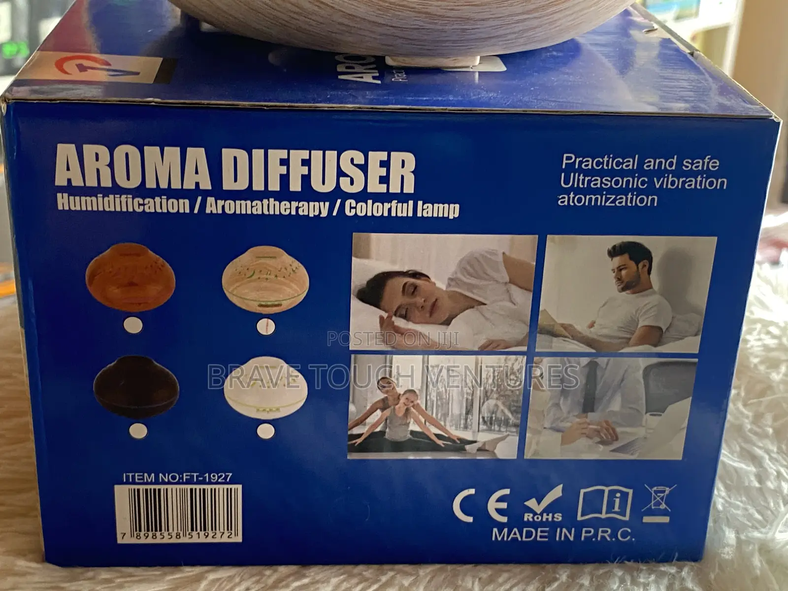 500ml Colourful Aroma Diffuser/Air Freshener