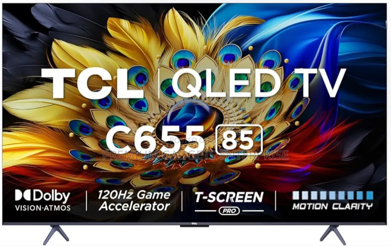Tcl 85" Qled Pro Slim Hdr10+ Uhd Smart Television 2025 Model 85p8k