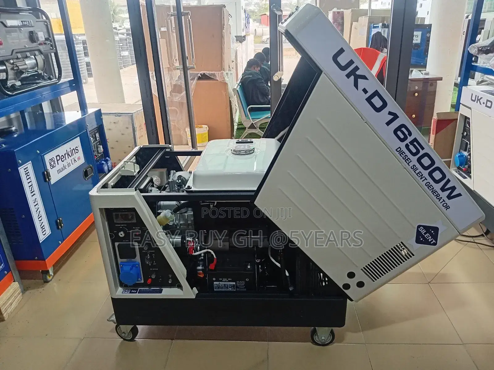 Authentic Uk 16500w Silent Diesel Generator With Smart Panel