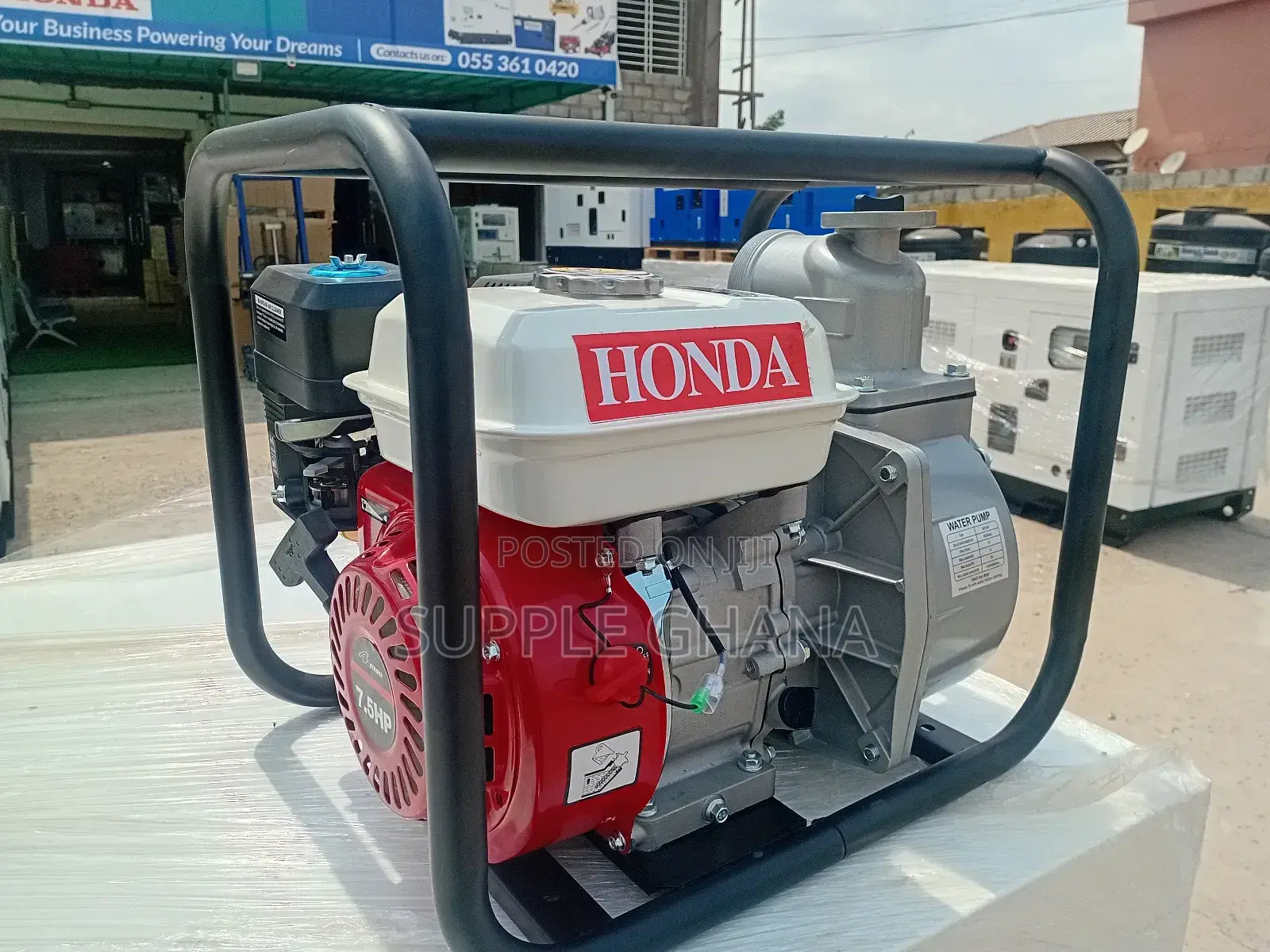 Super Efficiency 3 Inches Honda Petrol Water Pump Japan Mode
