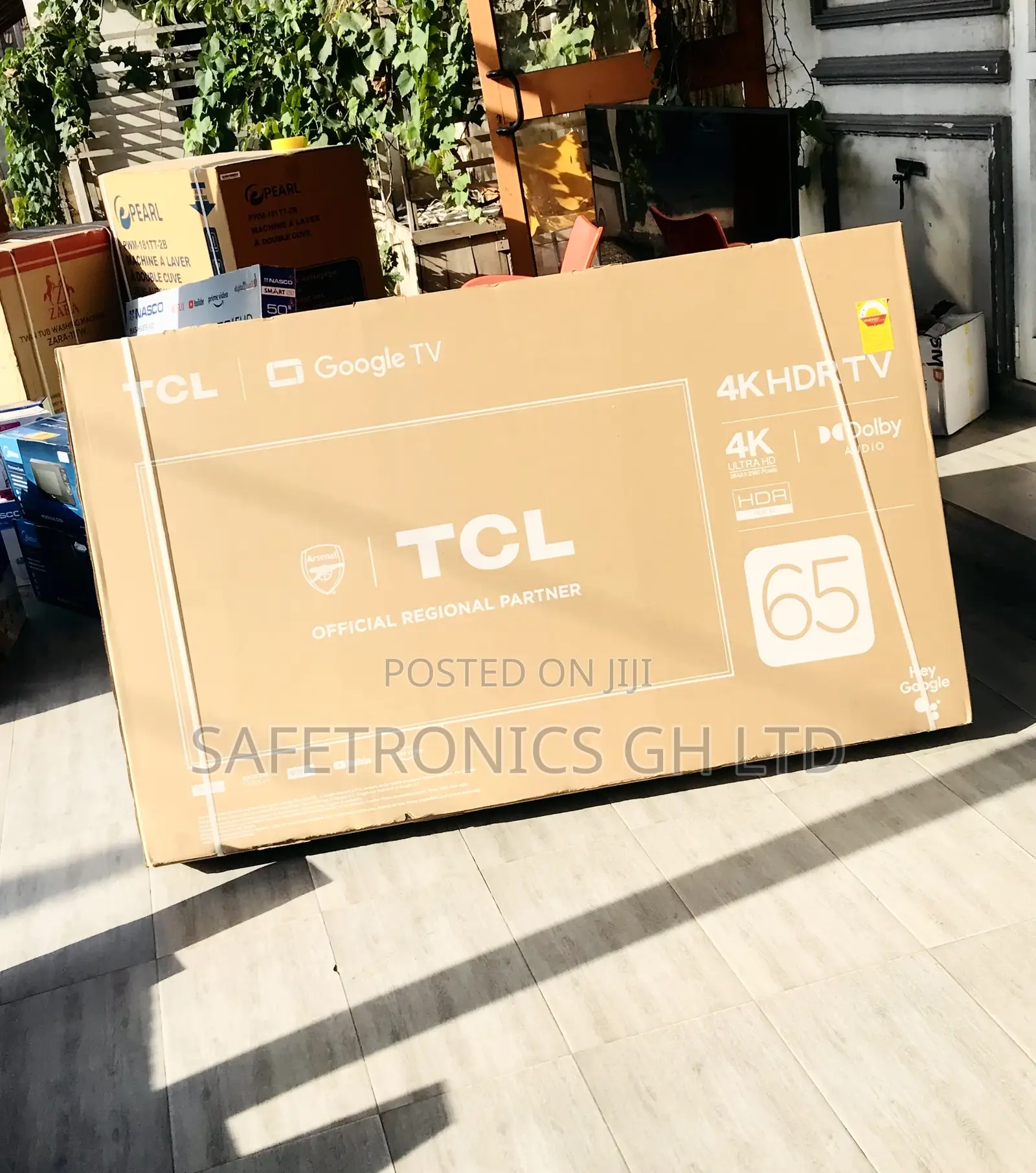 TCL 65 Inch Led P635 Android Uhd Smart Tv