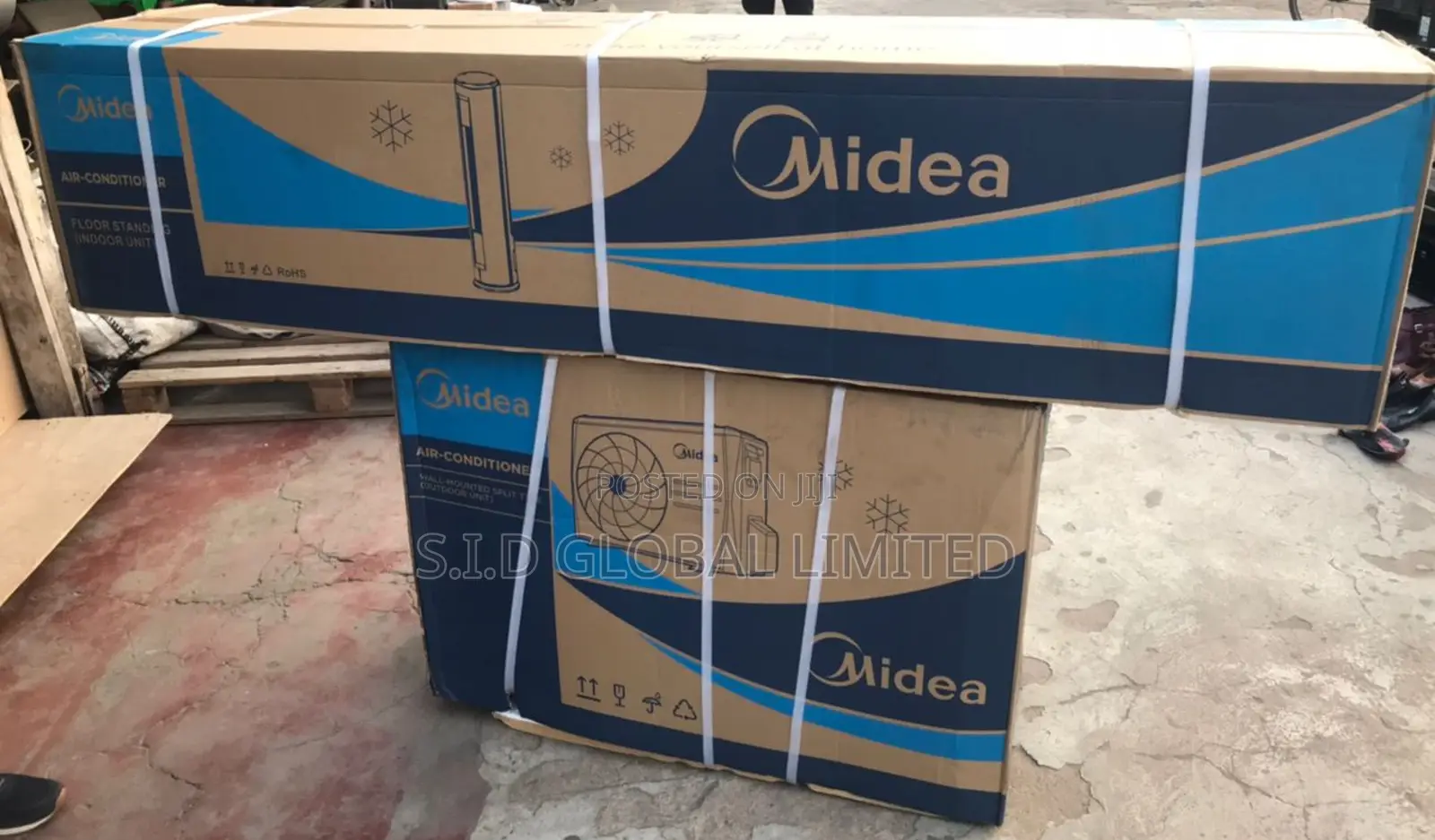 Comfortable Living With MIDEA2.5HPFLOOR STANDING-AC-INVERTER