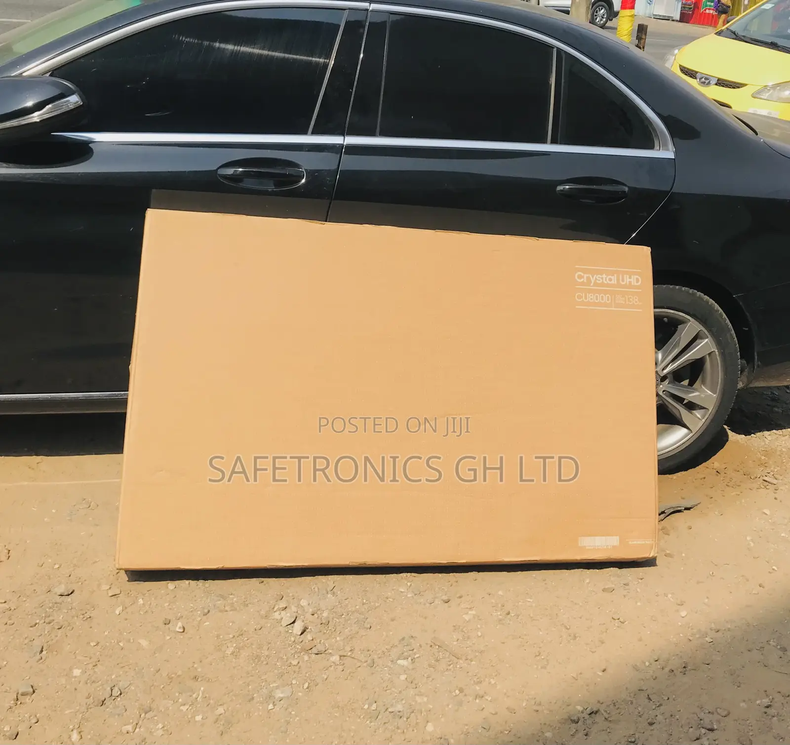 Shop 55 Inch Bright Samsung Led Android Bu80 Tv