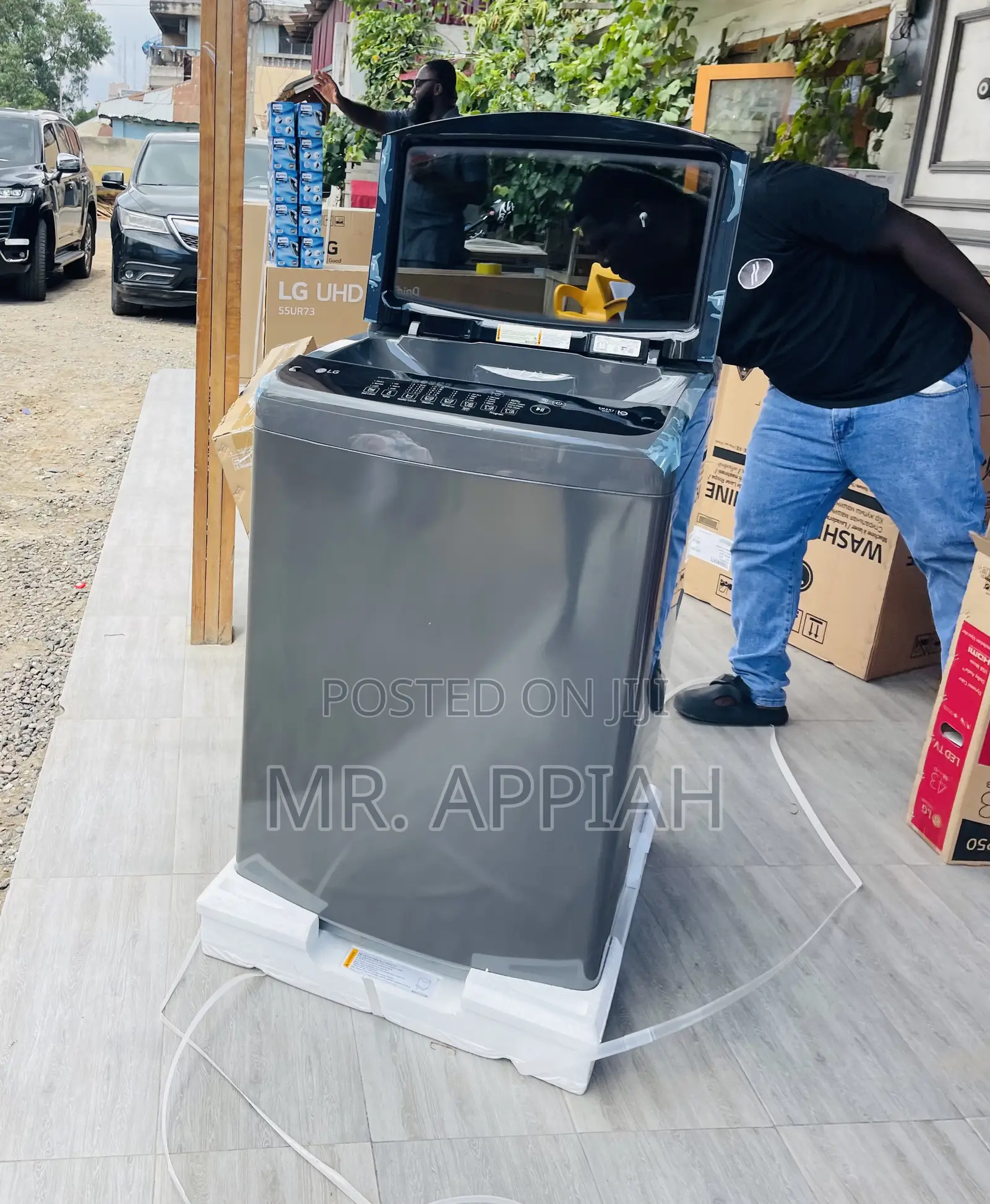 Shop Unique Lg 16kg Top Load Smart Washing Machine(Gray) 