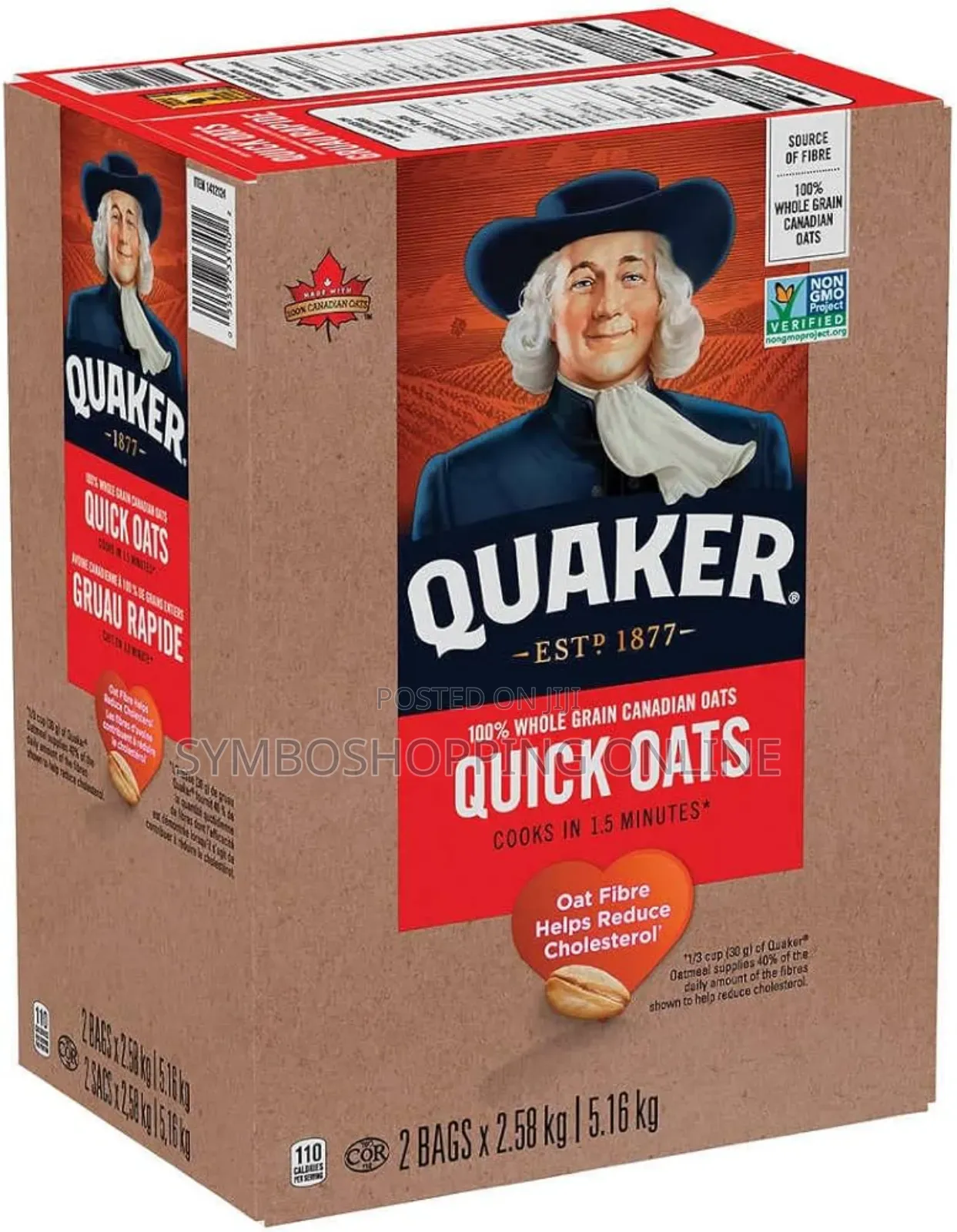 Quaker Quick Oats, 5.16kg