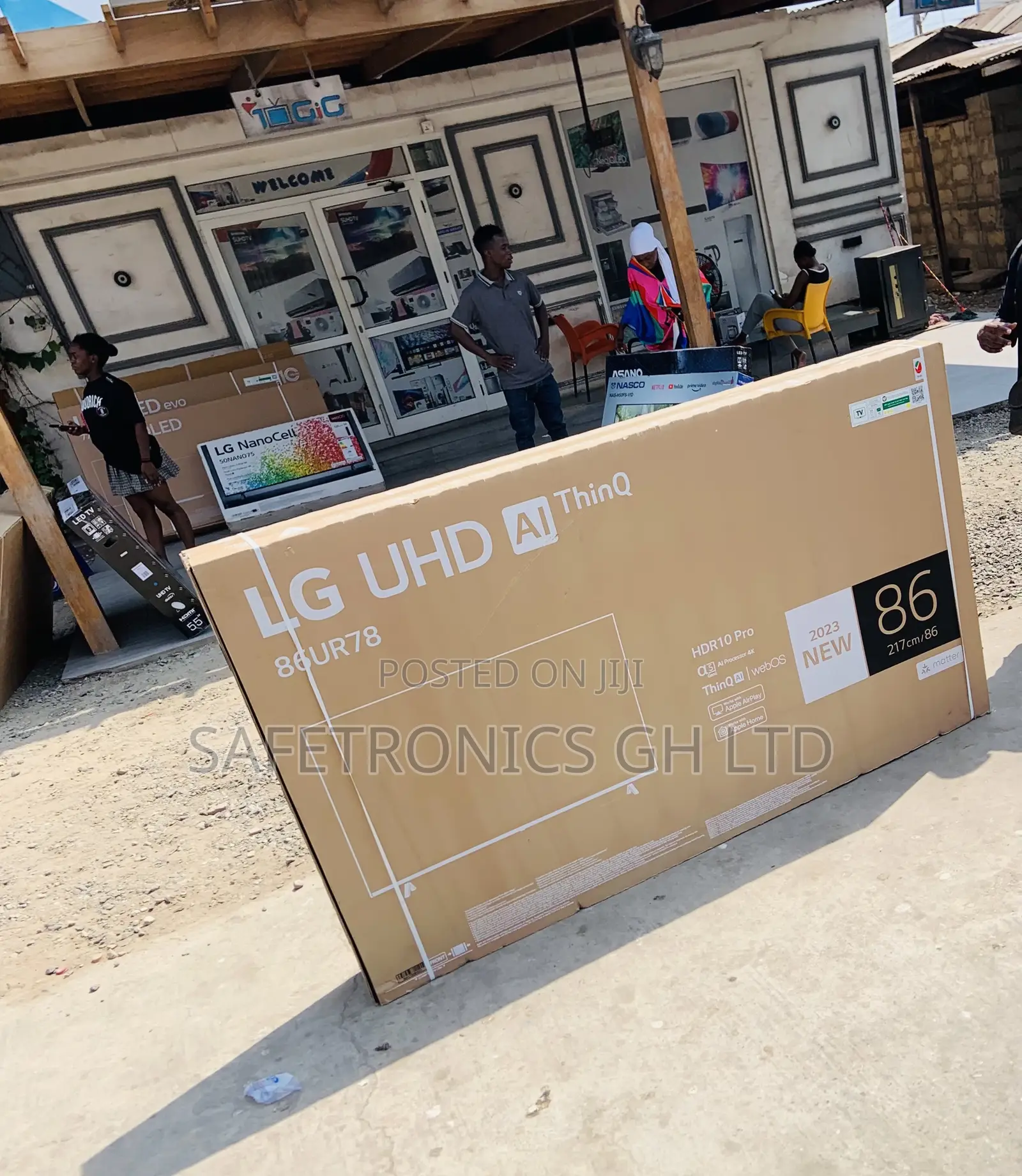Intellistream Lg 86 Inch Smart Uhd Uq90 Tv