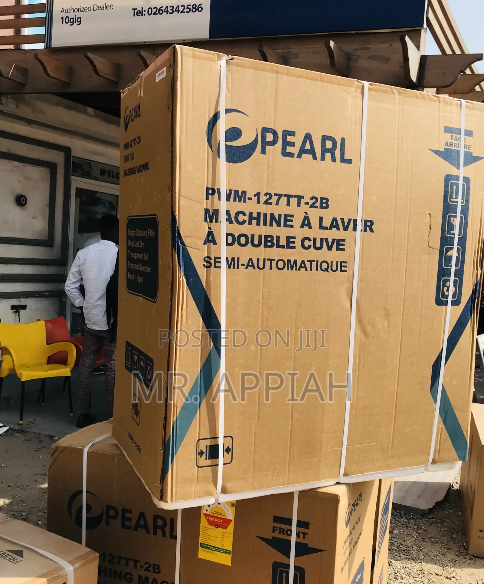 Revolutionize Performance Pearl 12kg Washing Machine(White)