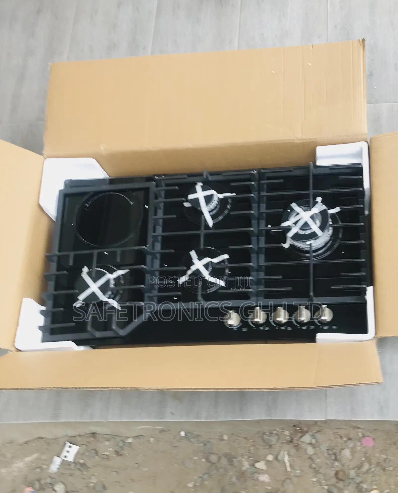 Kenwood Cook 90cm 4 Gas 1 Electric Hobs Glass