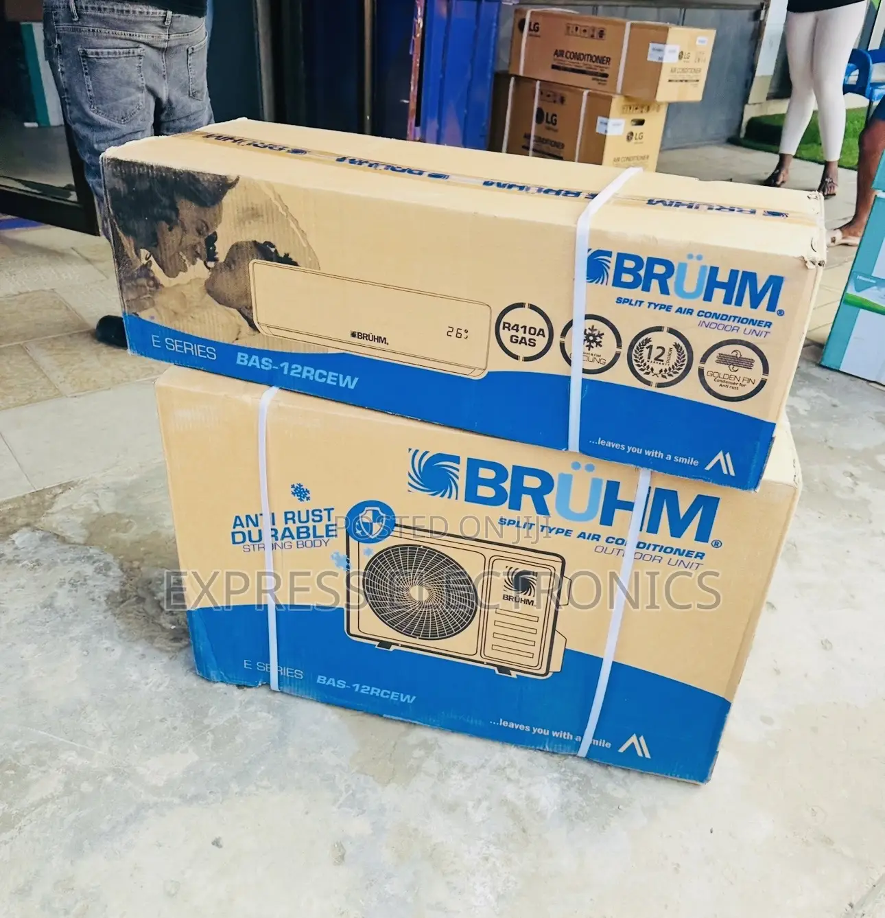 Anti Rust Durable Strong Body Bruhm Split 1.5hp R410