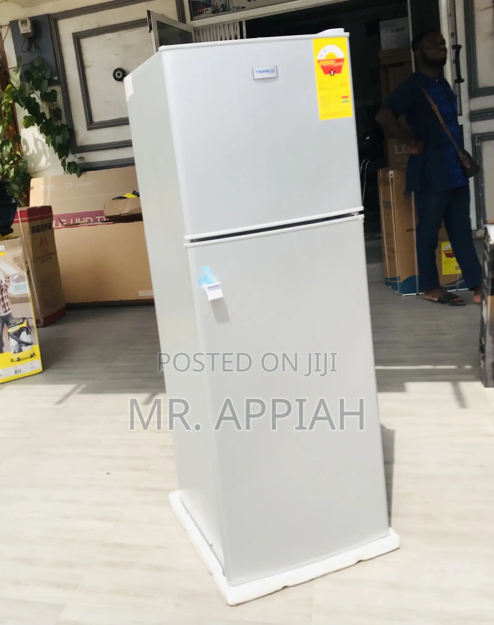 Cool Elegance Nasco Nas2-18fl 136ltr 2 Door Refrigerator.