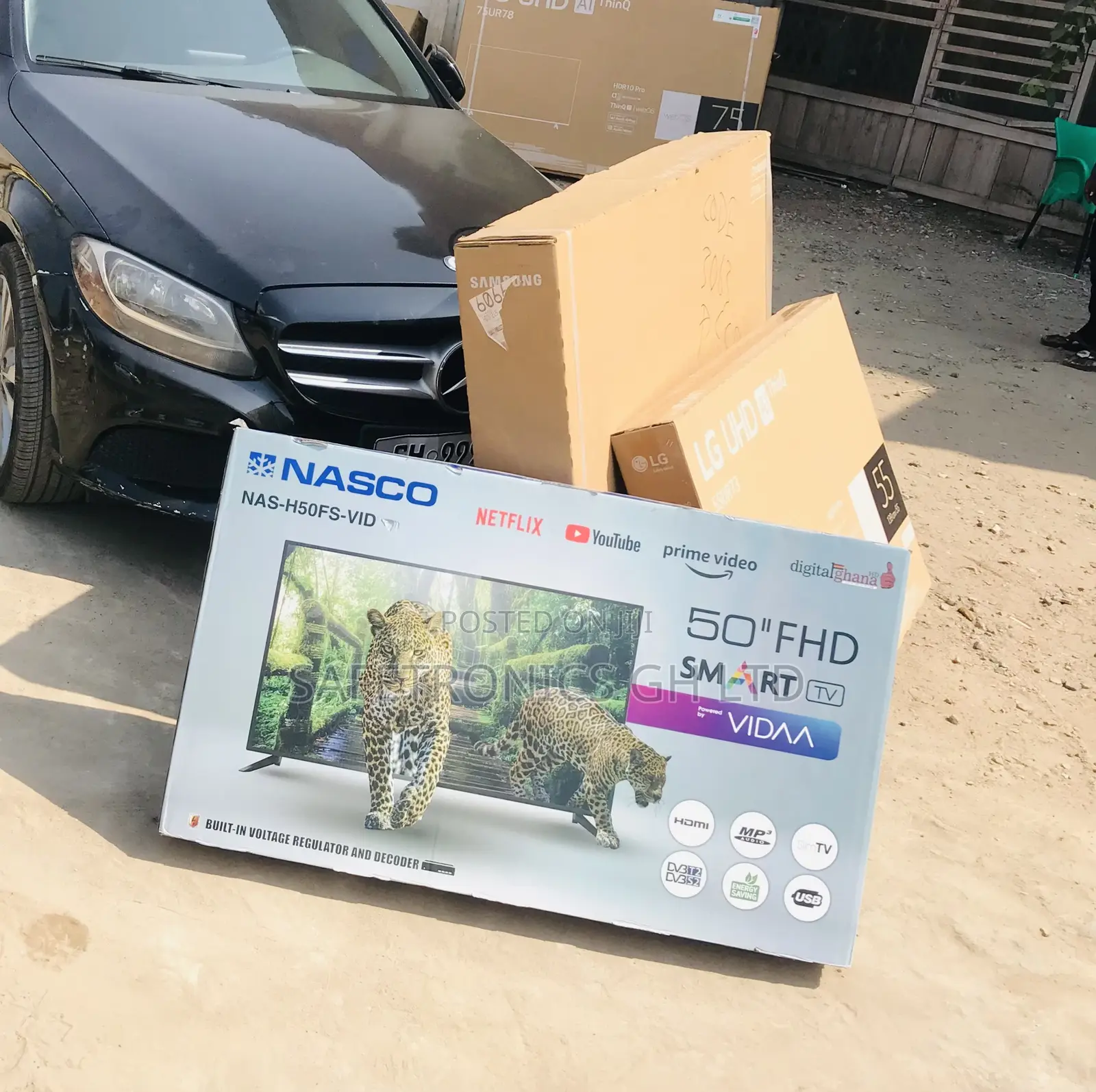 UHD Nasco 50 Inch Smart Clear Full HD Quality Tv