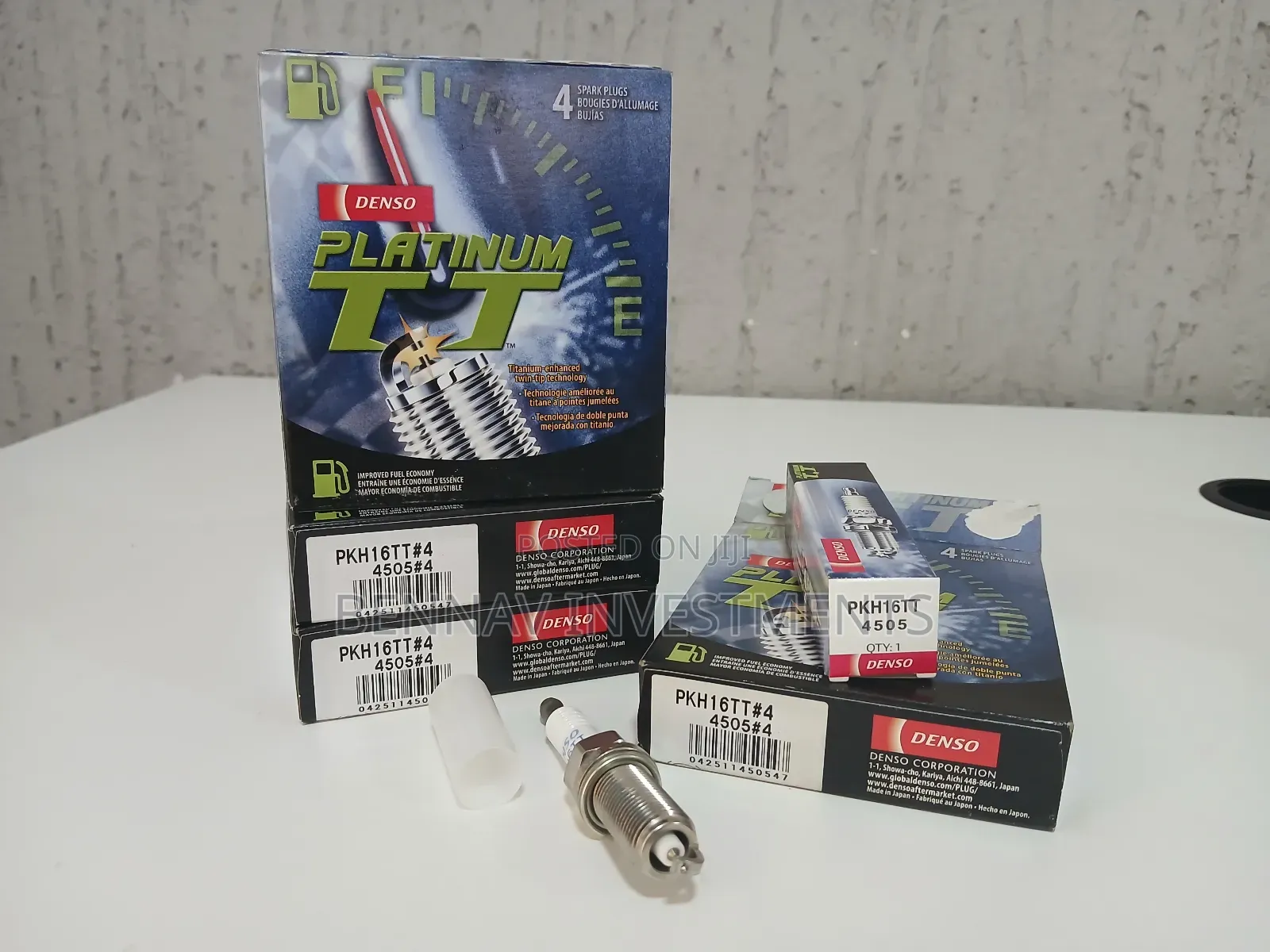 Denso 4505 PKH16TT OEM 16/16 Long Platinum TT  Spark Plug