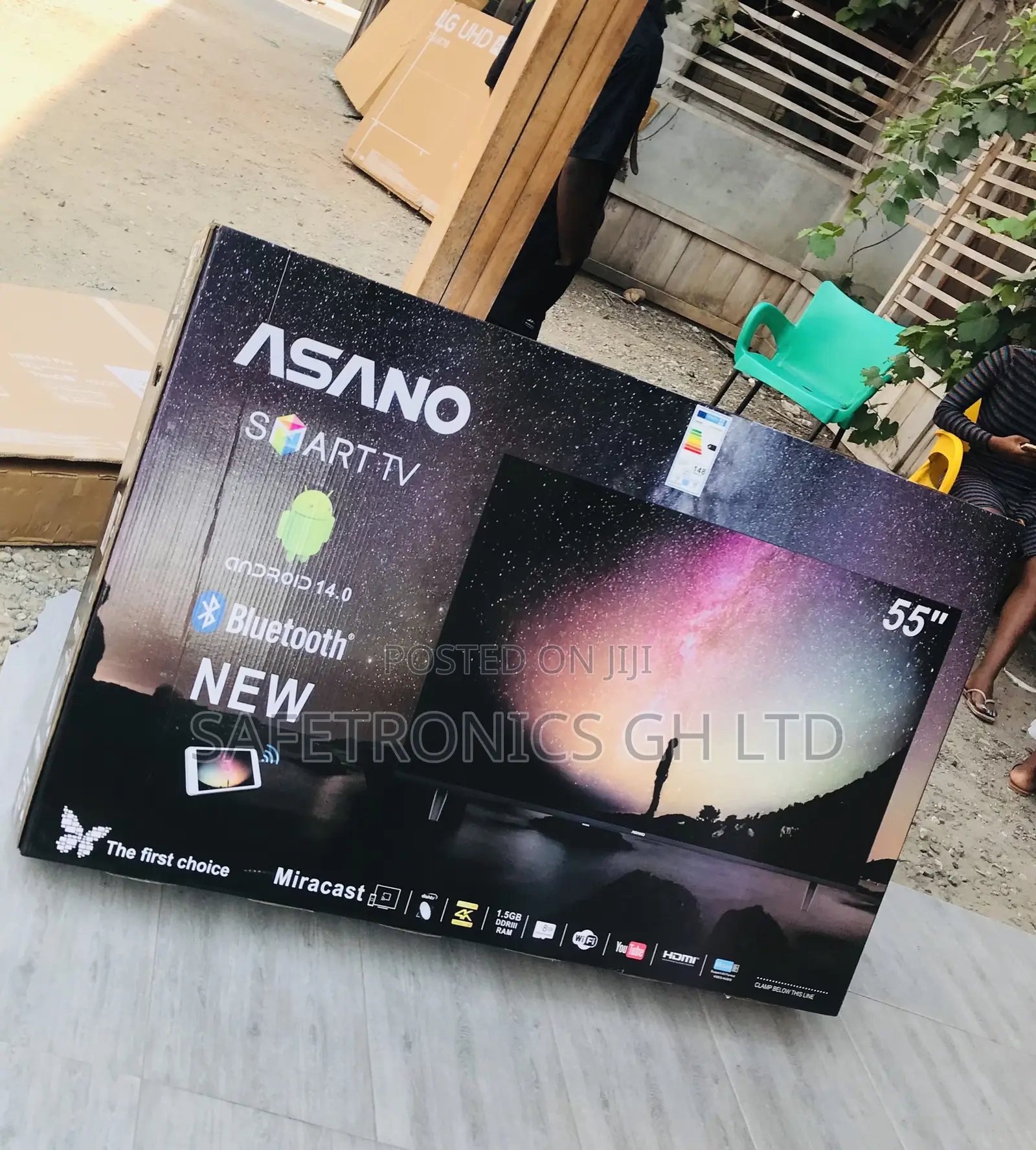 Choose New Smart Clear 55 Inch Led Asano UHD Tv