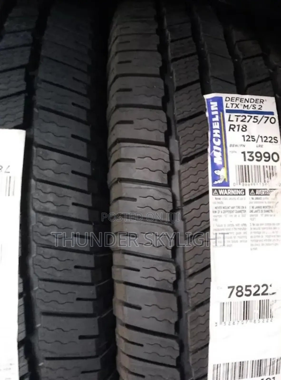 275/70r18 Michelin Tire Defender Ltx M/S 2 A/T A/S