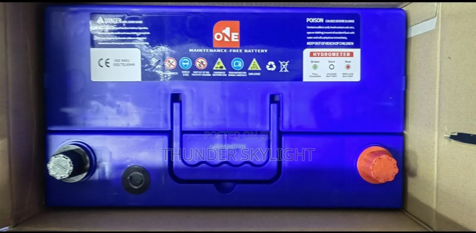 17 Plates Battery 90 AH O1e 12 Months Warranty 105D31L