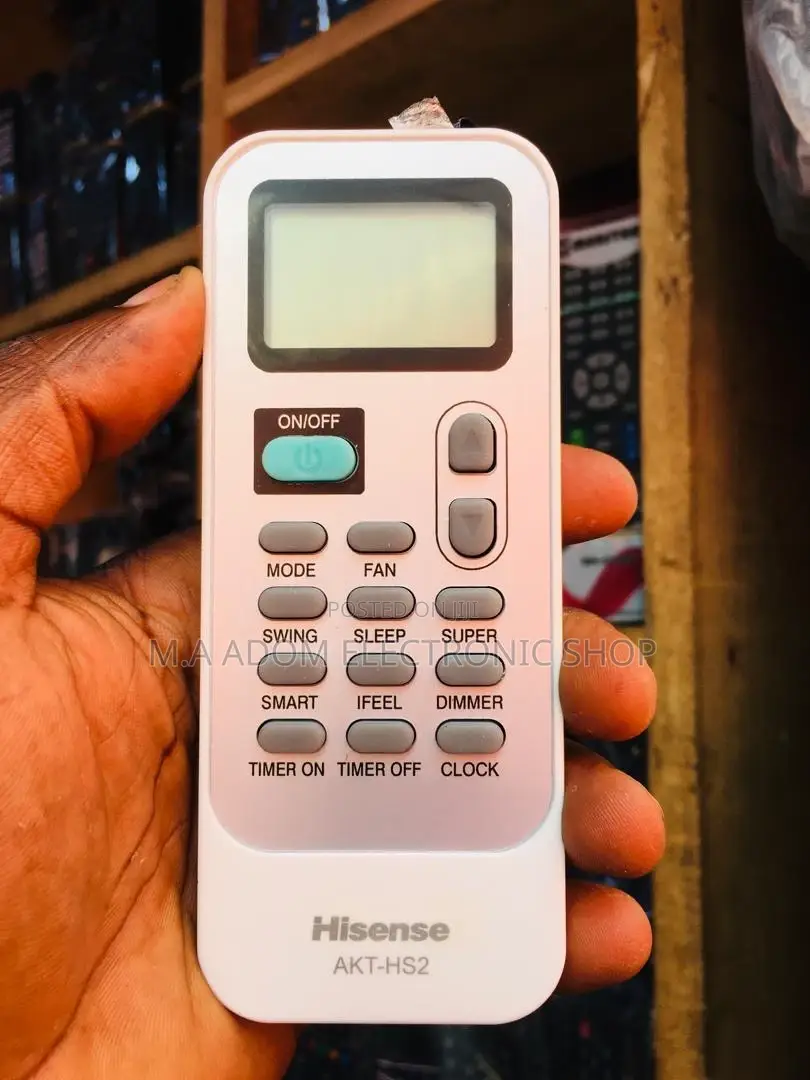 Hisense AC Remote: Simple. Reliable. Cool.