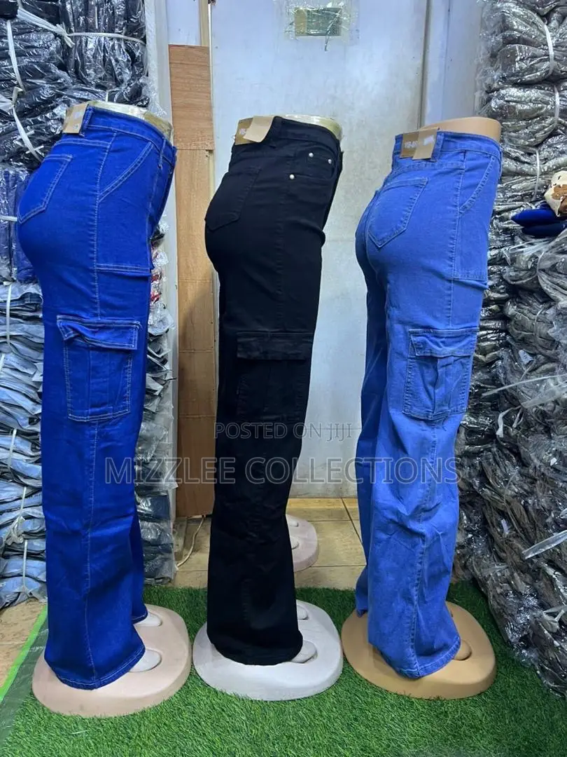 Side Pocket Jeans For Ladies