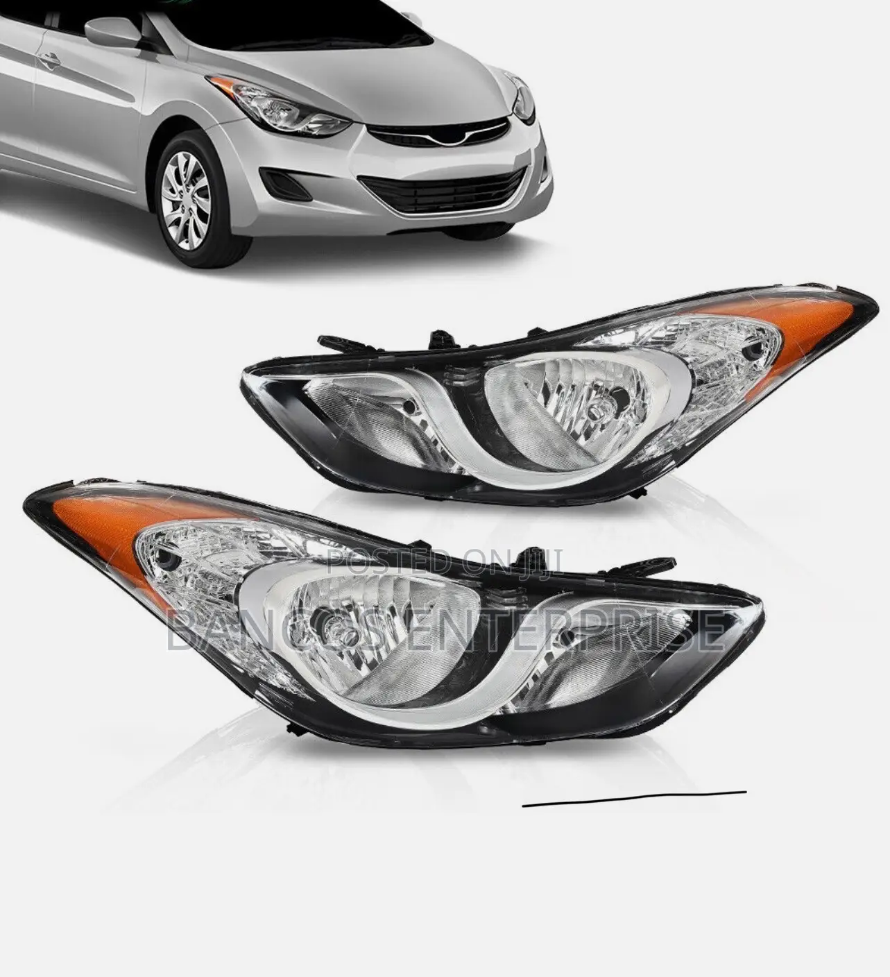 Hyundai Elantra 2011-2013 Head Light
