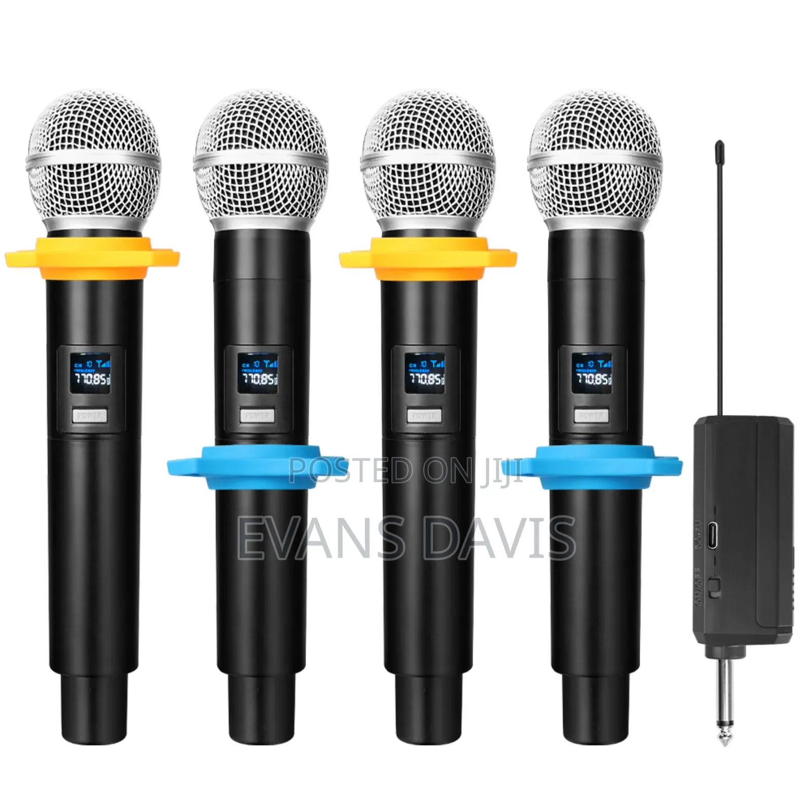 Biner 4 in 1 Professional Vocal Wireless Microphone