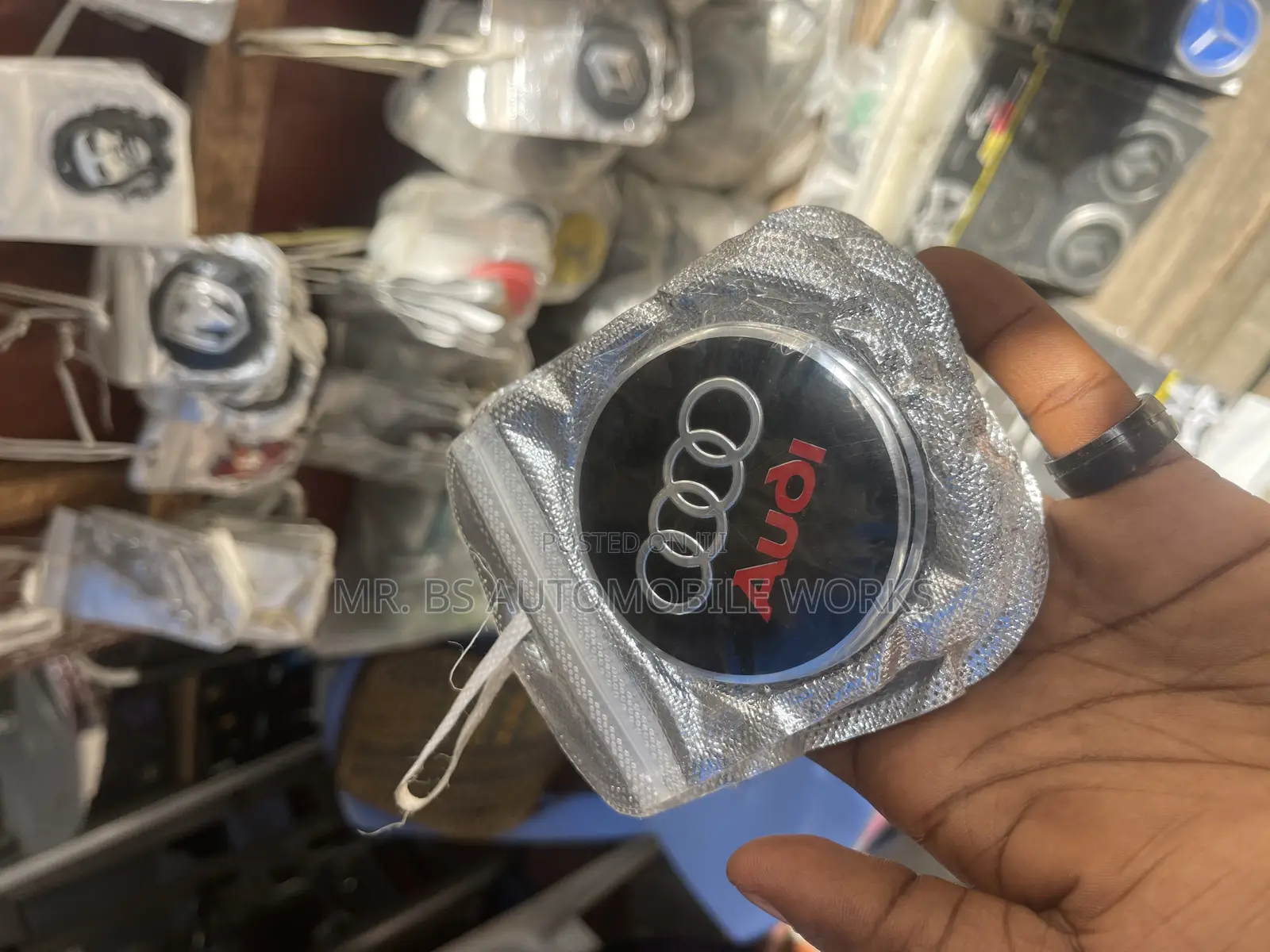 Audi Rim (Cap) Stickers