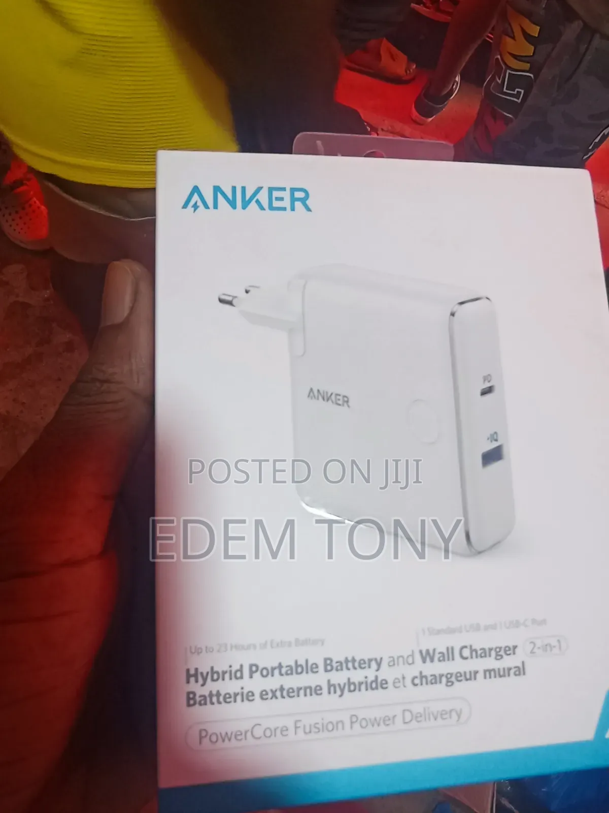 Anker Hybrid Portable Battery and Wall Charger