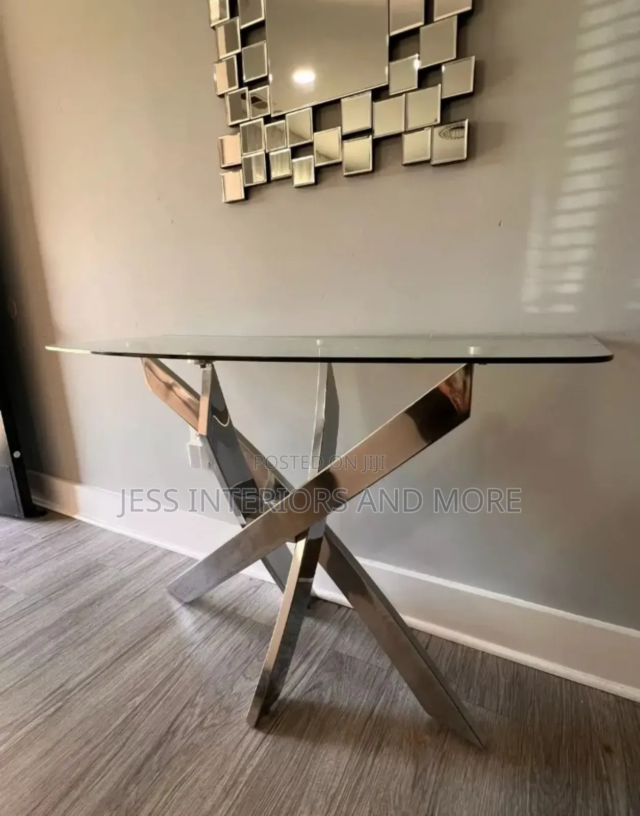 Console Table (Glass Top)