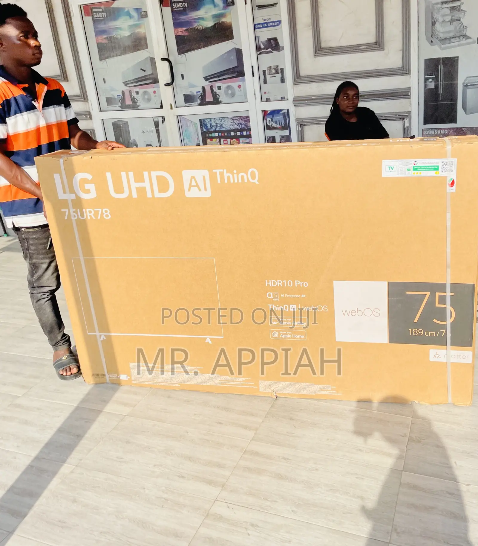Unique Lg 75ur78 75 Inch Uhd Smart Television.