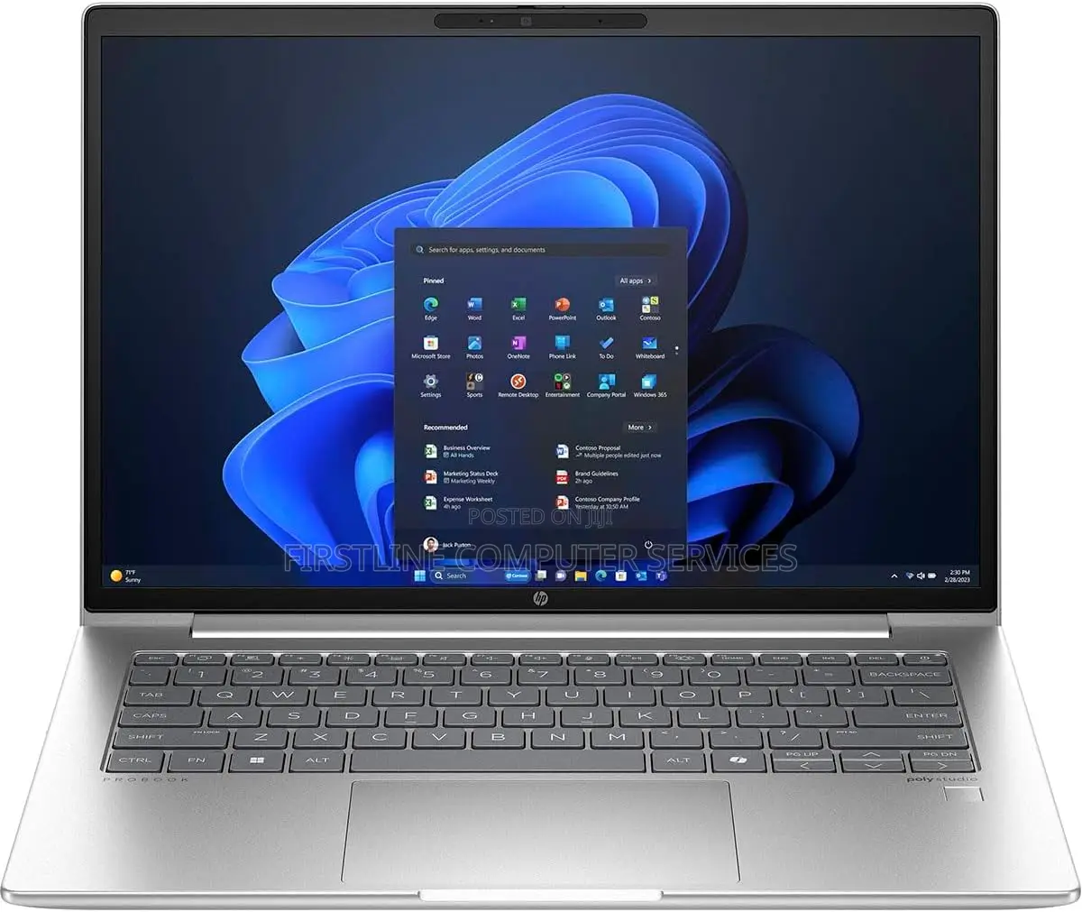 New Laptop HP 16GB Intel Core Ultra 7 SSD 512GB