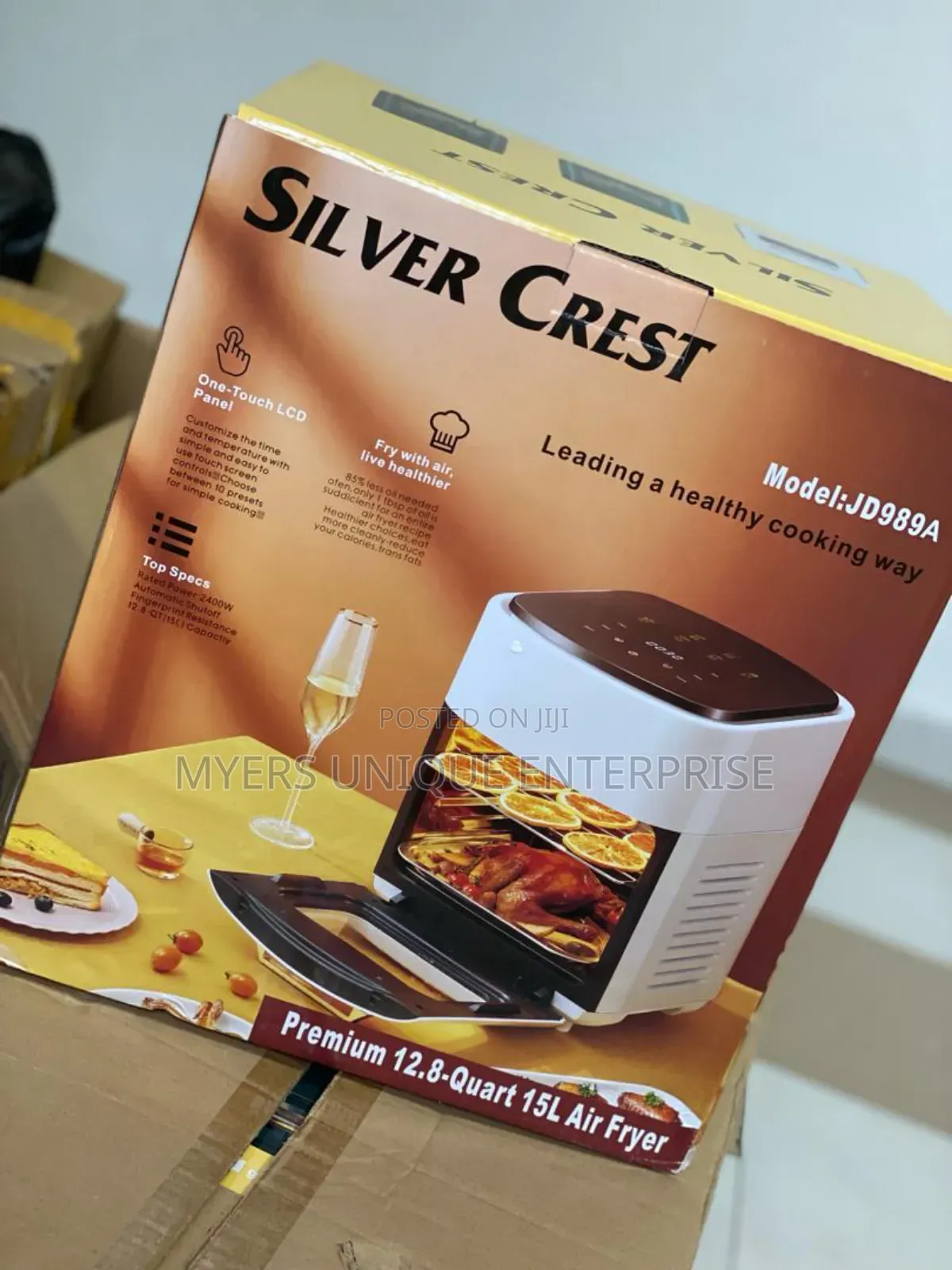 Energy Efficient Silver Crest 15l Airfryer