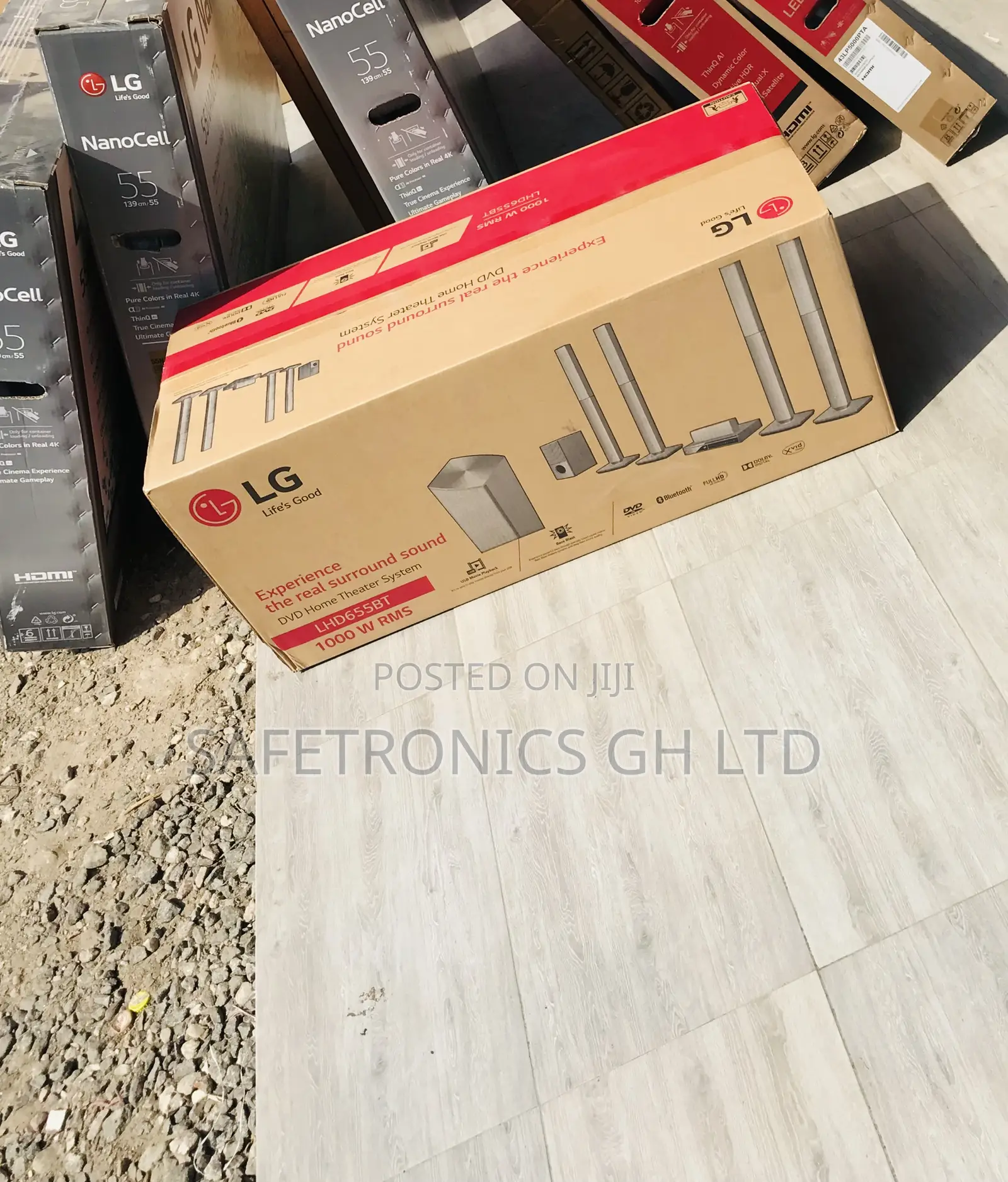 Quality Good LG LHD655T Bluetooth Black Home Theater